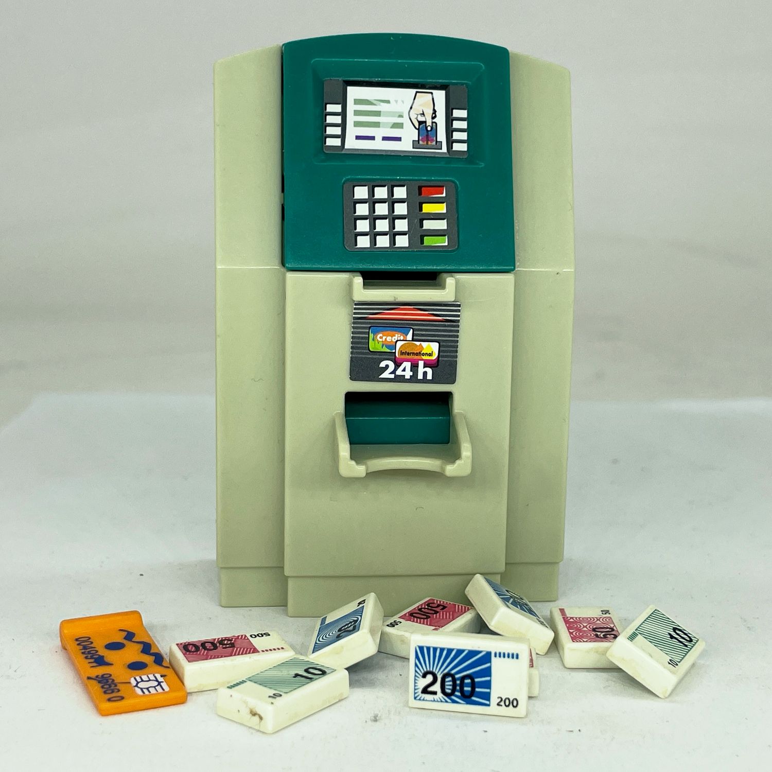 Playmobil distributeur de billet banque