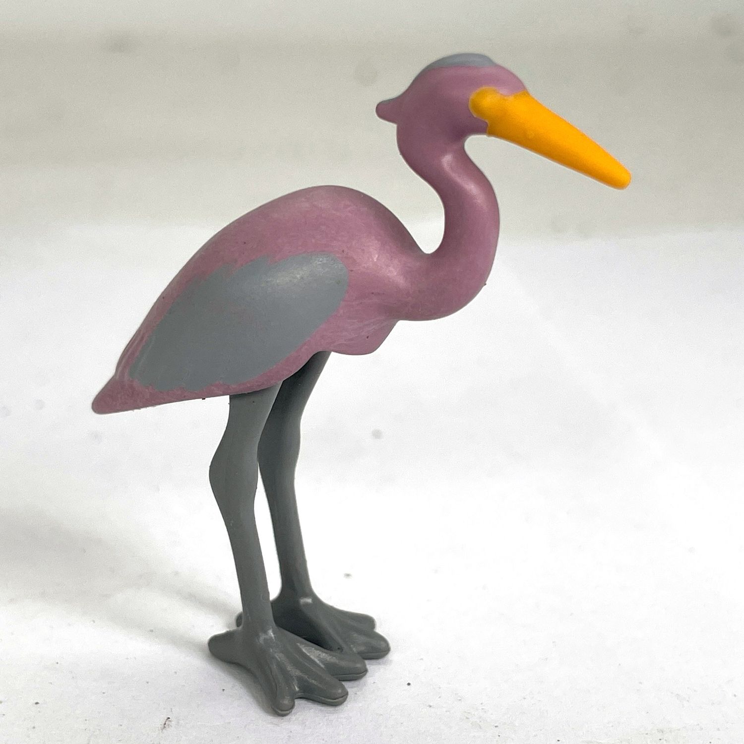 playmobil héron ibis mauve