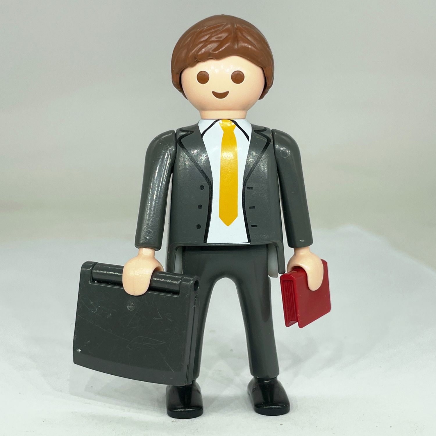 playmobil homme costume au bureau