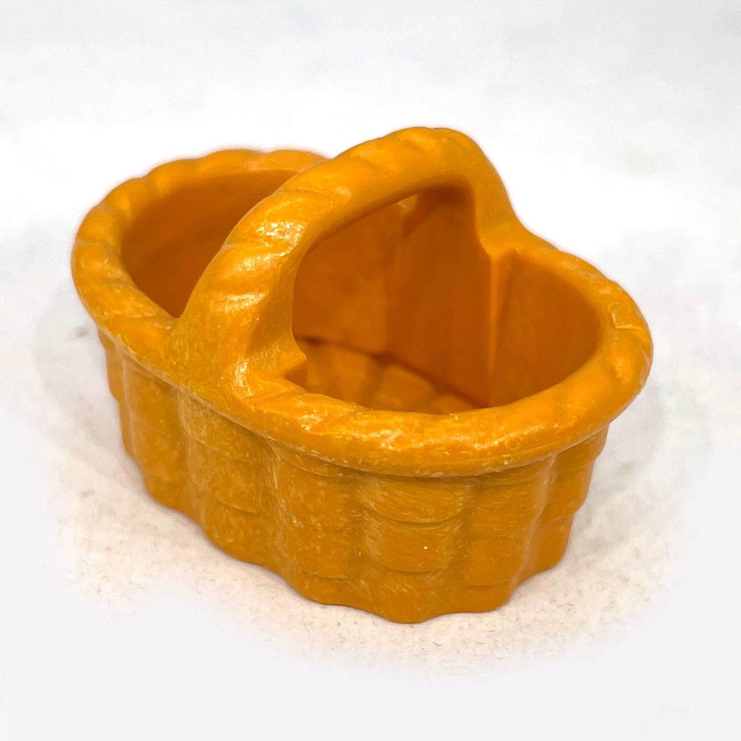 Playmobil petit panier orange