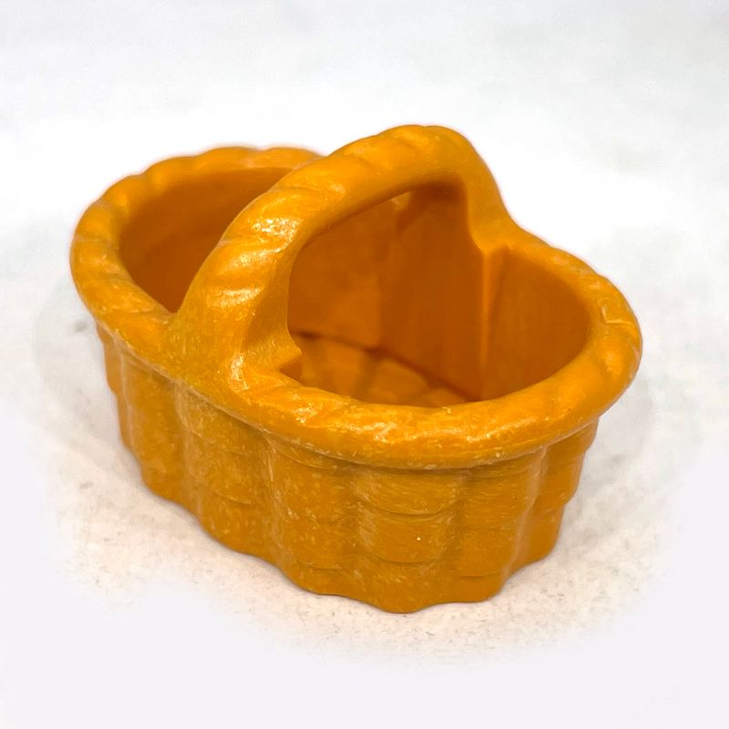 Playmobil petit panier orange