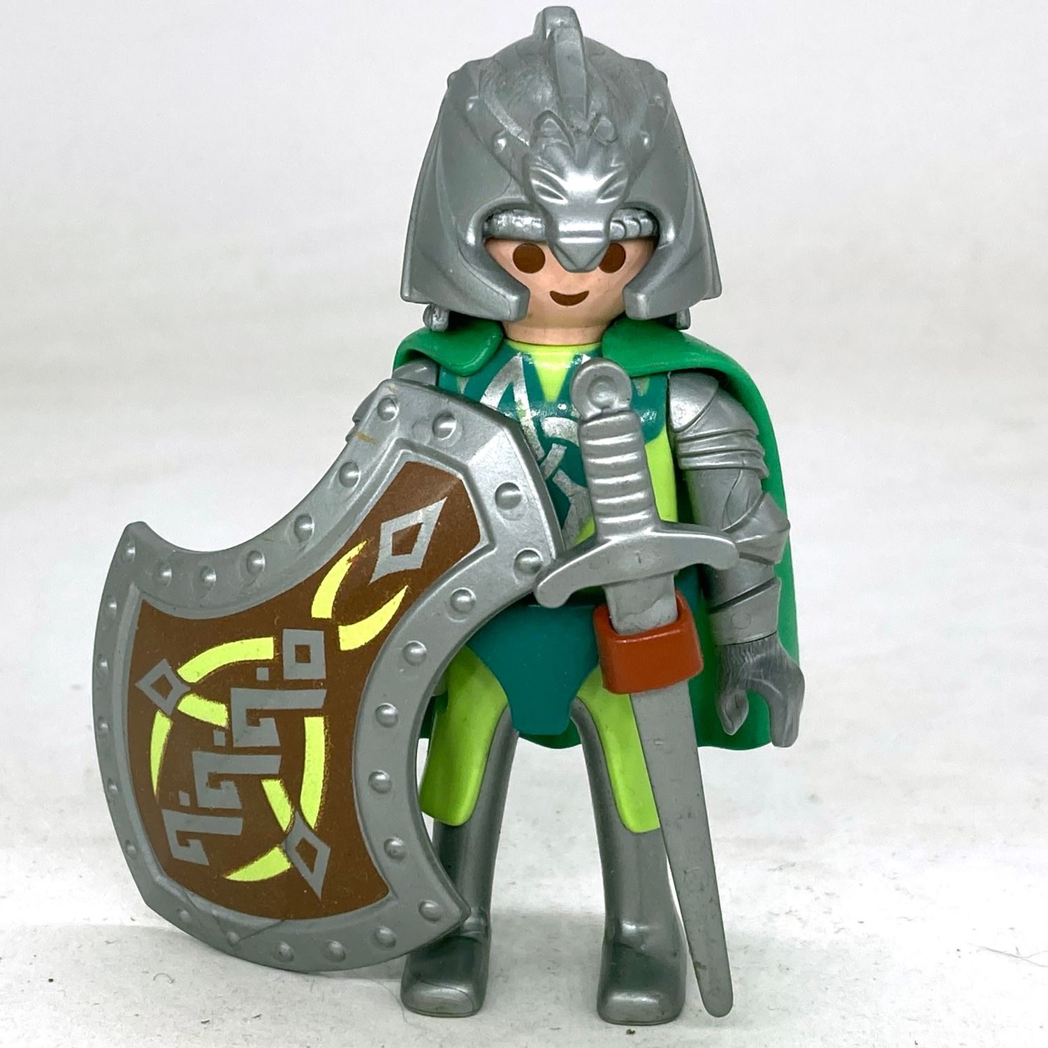 playmobil chevalier elfe vert 3
