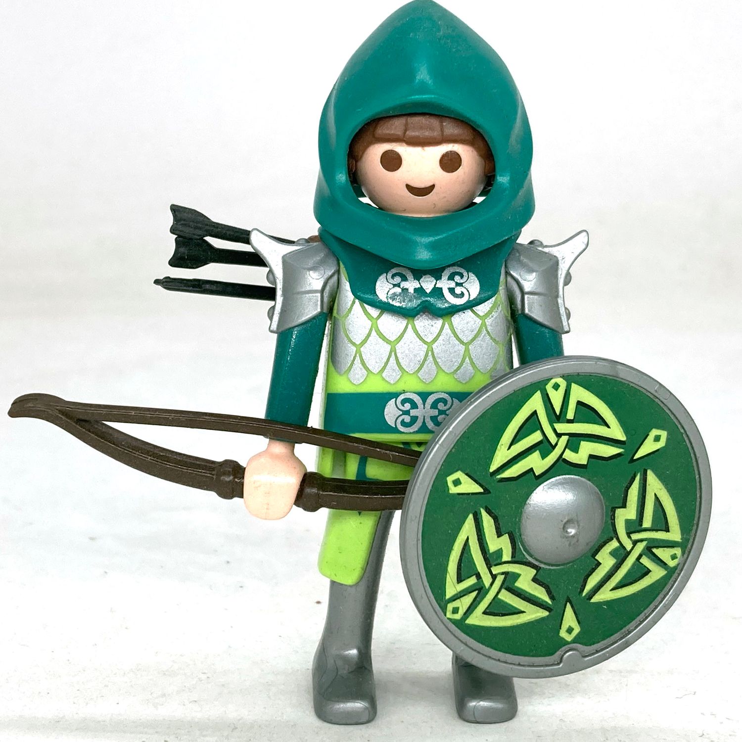 playmobil chevalier elfe vert 2