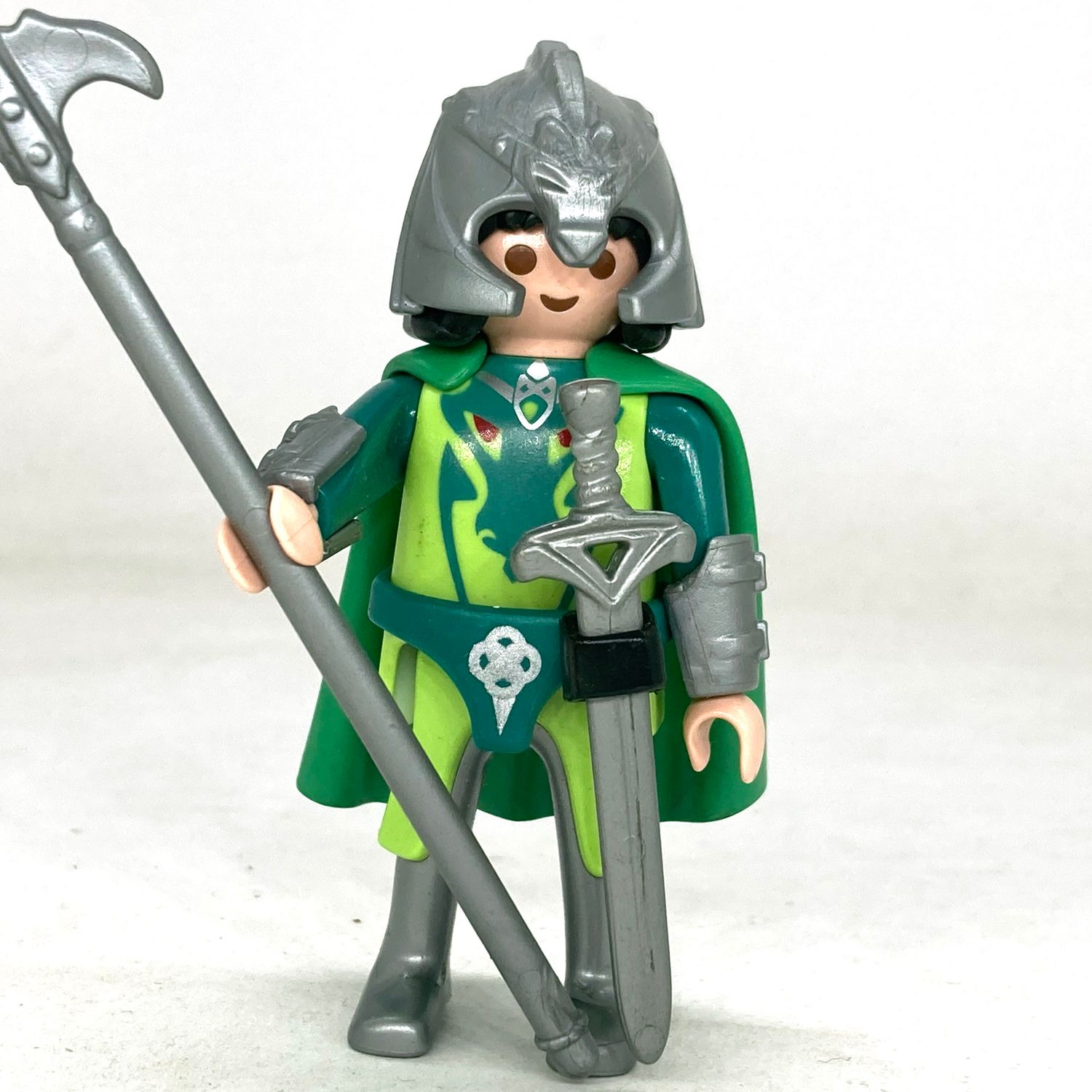 playmobil chevalier elfe vert