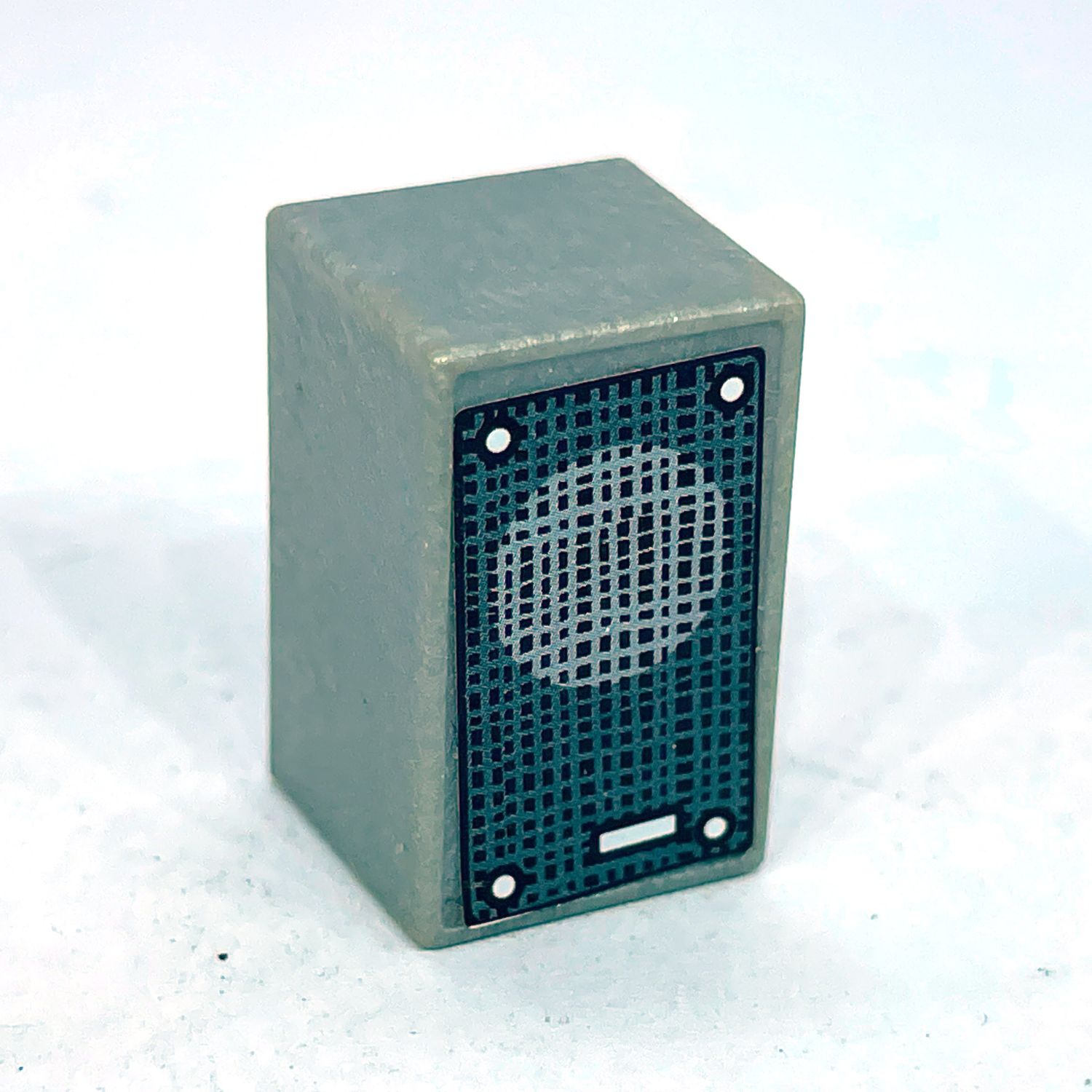 playmobil petite enceinte grise