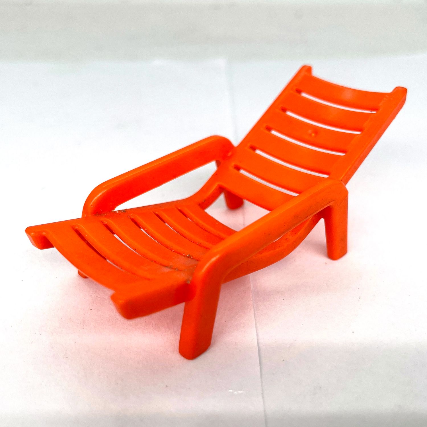 Playmobil chaise longue transat orange