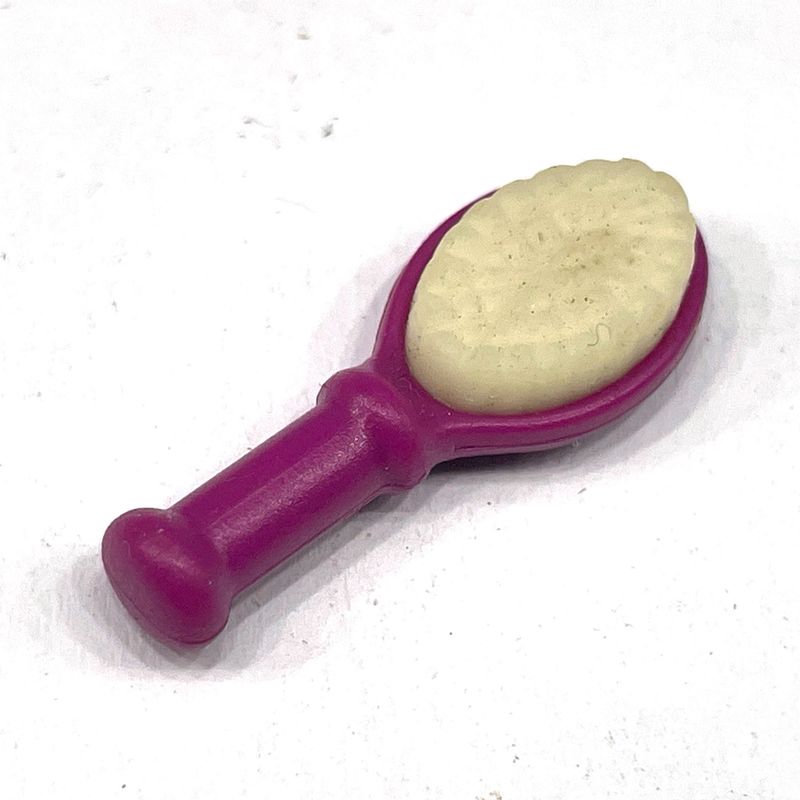 Playmobil brosse à cheveux violet