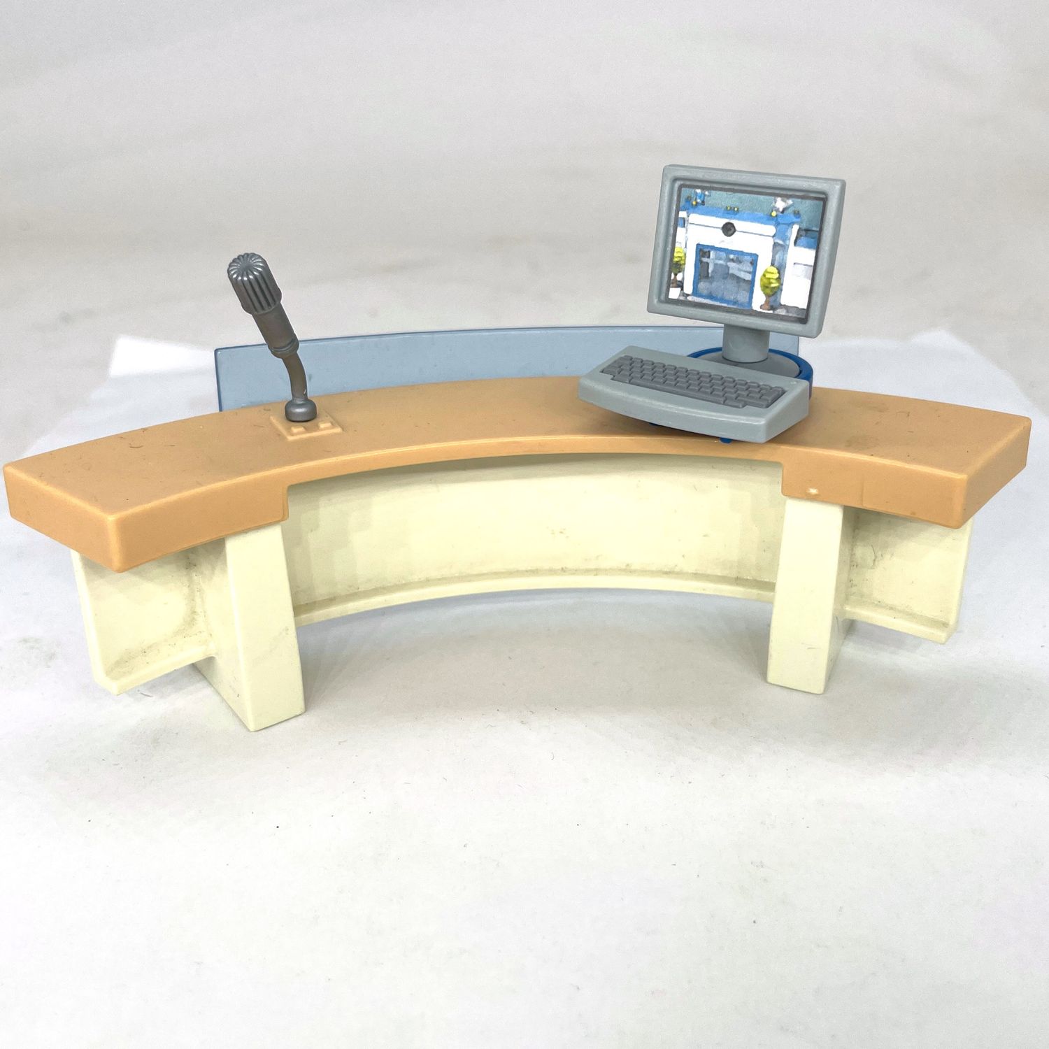 Playmobil bureau courbe ordi