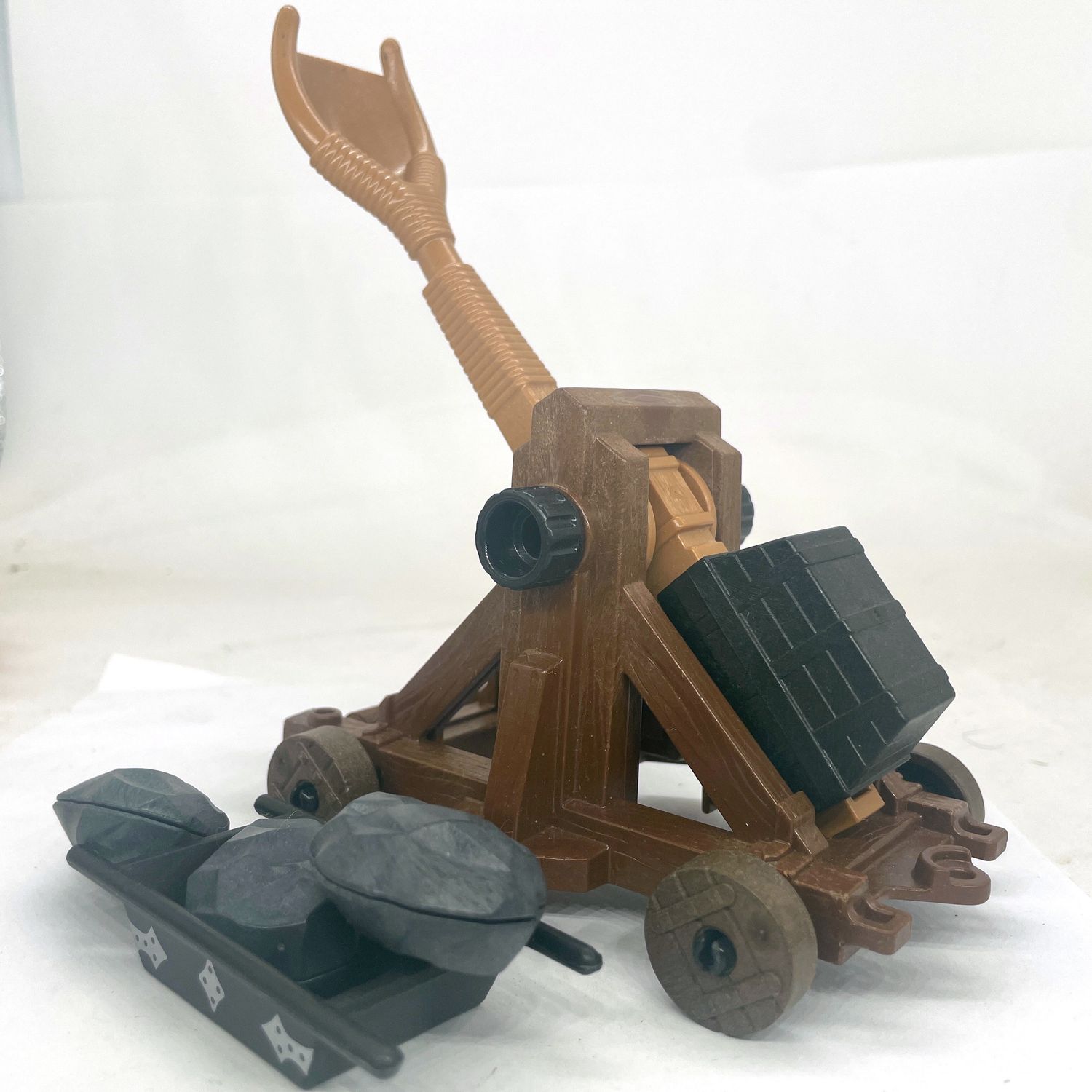 Playmobil catapulte avec projectile