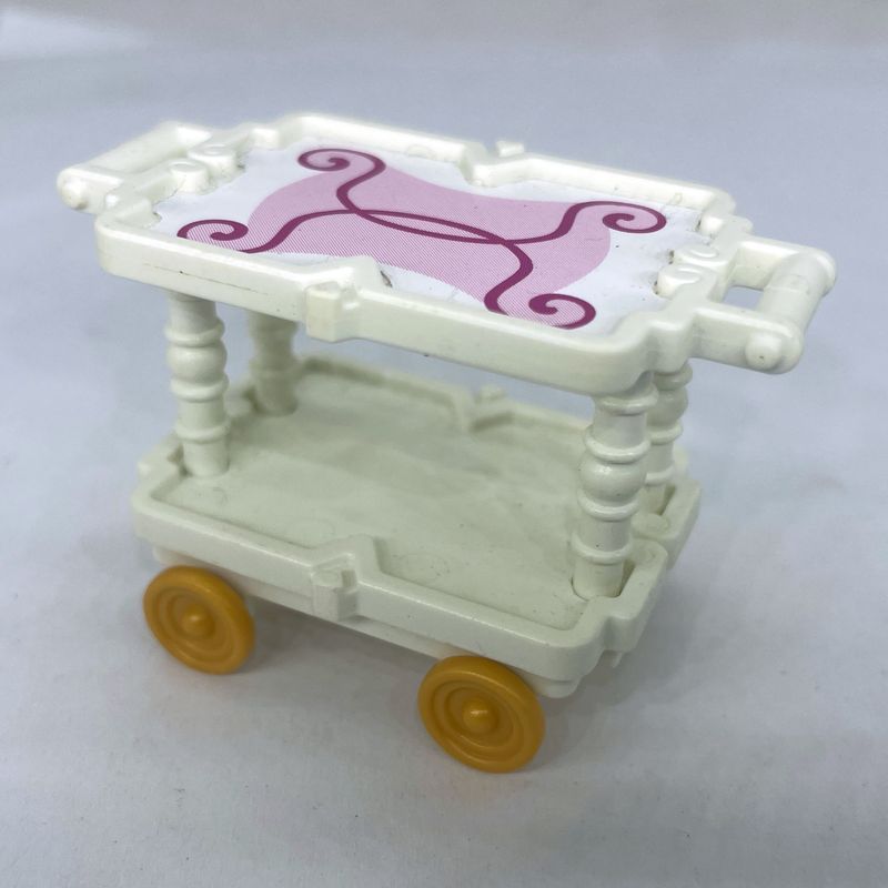 Playmobil desserte roulante blanche