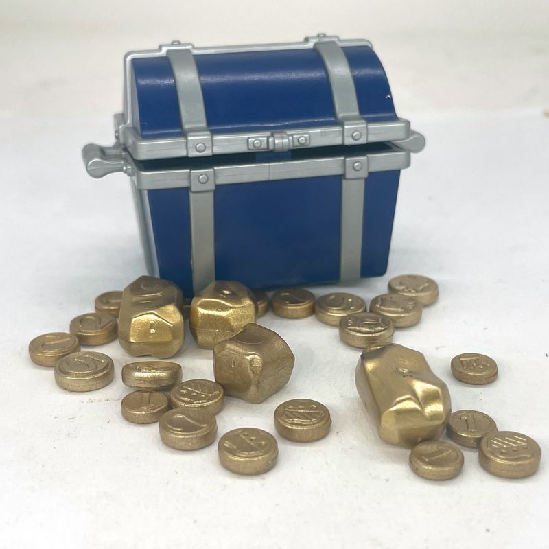 Playmobil coffre au trésor bleu