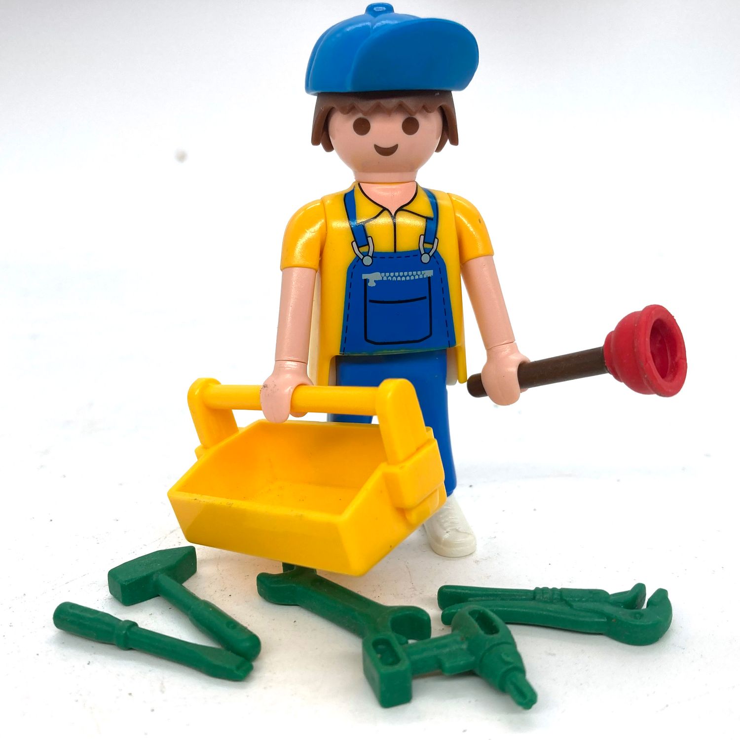 playmobil ouvrier bricoleur plombier