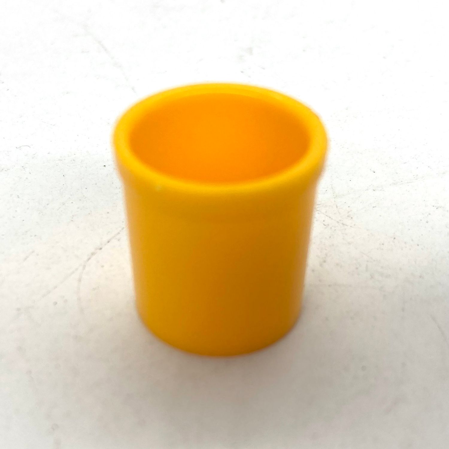 playmobil poubelle corbeille jaune