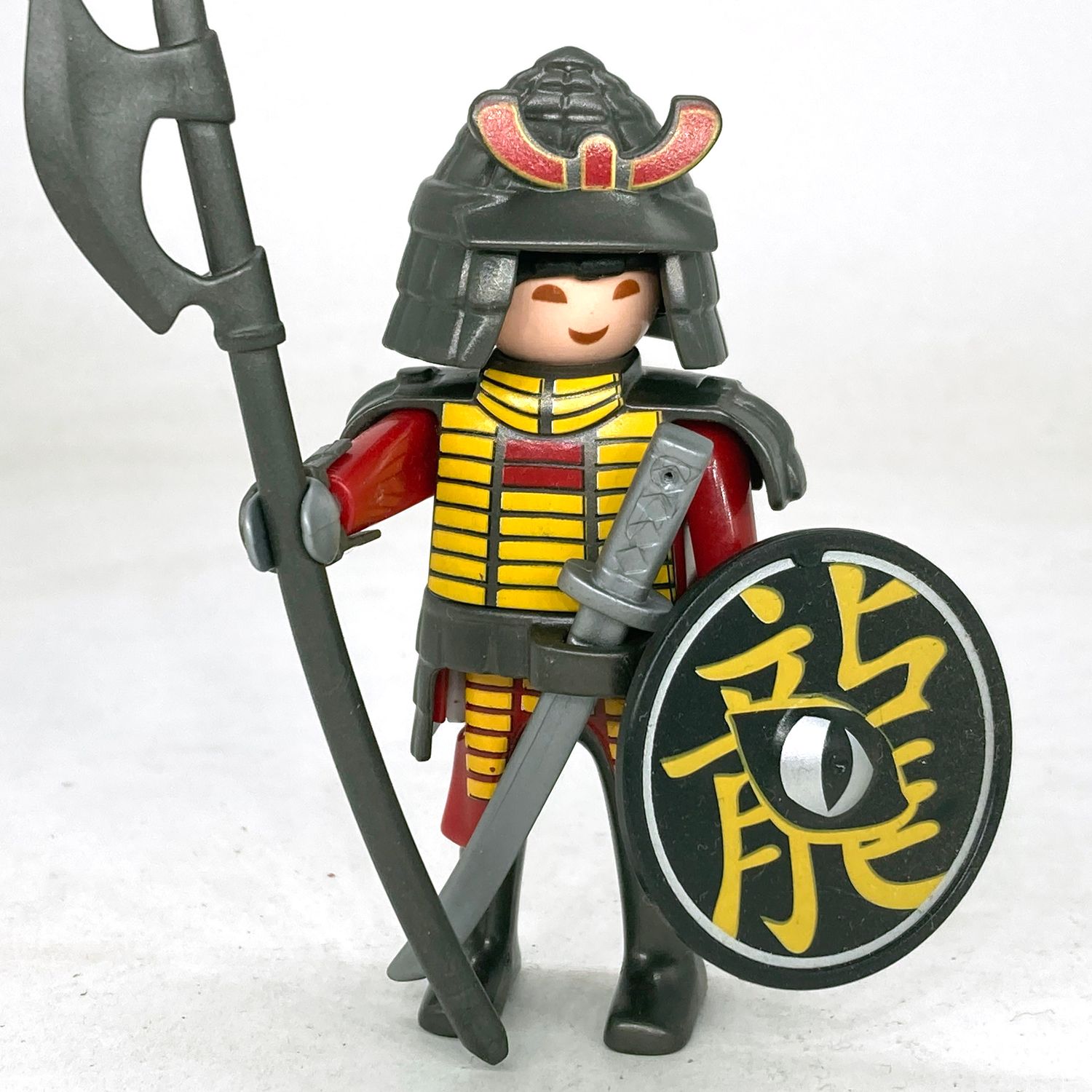 Playmobil samourai bordeaux hallebarde