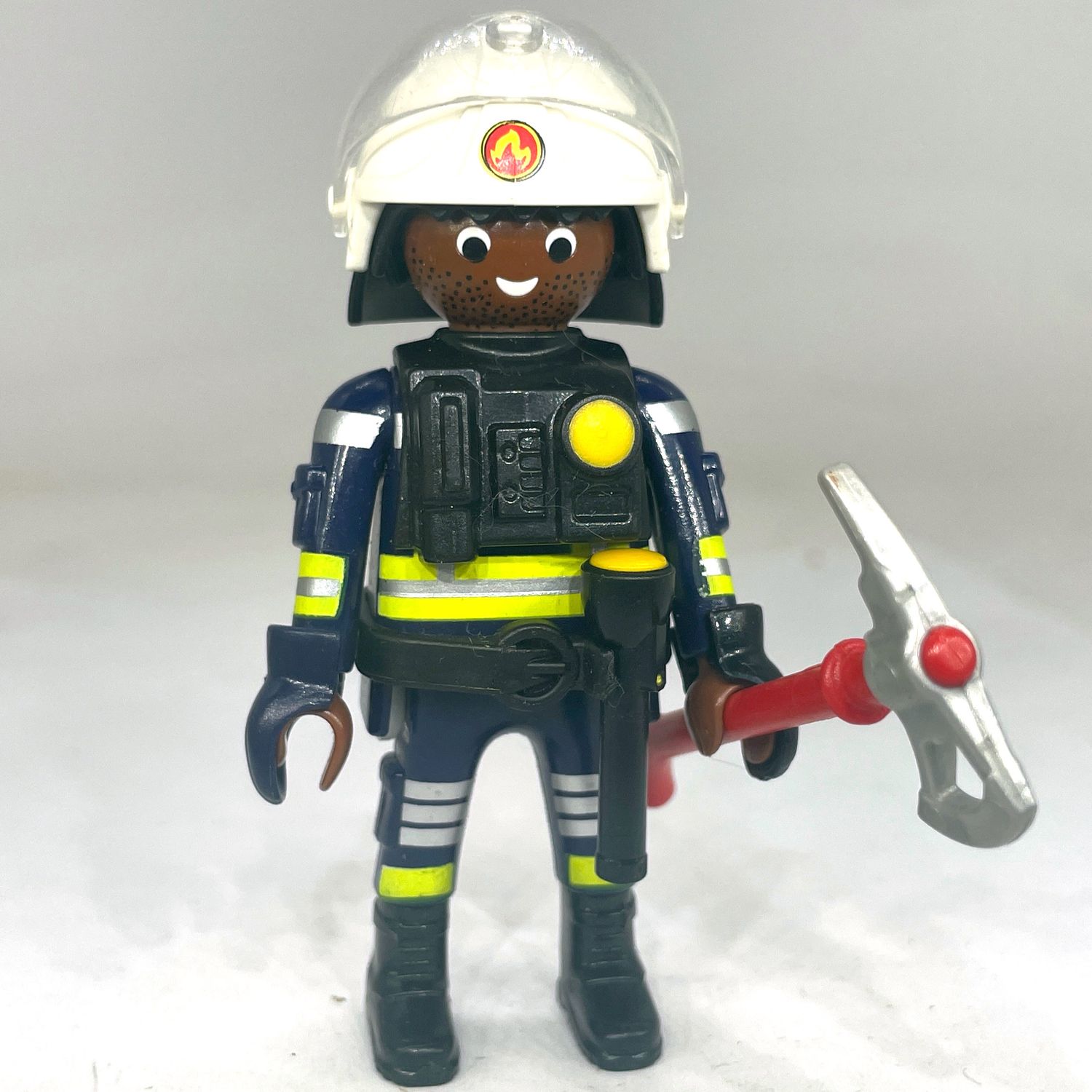 Playmobil pompier black équipée