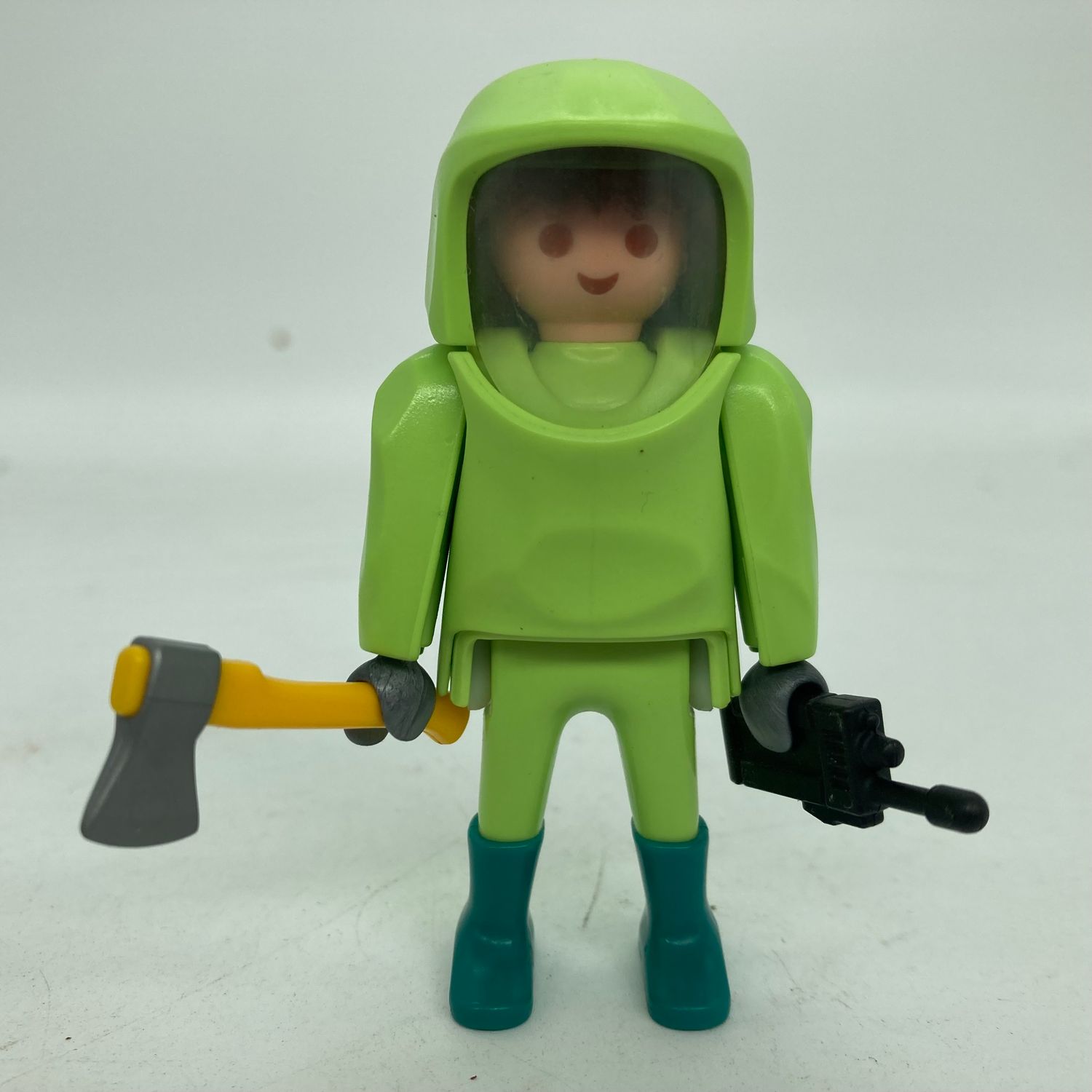 Playmobil pompier combinaison toxique