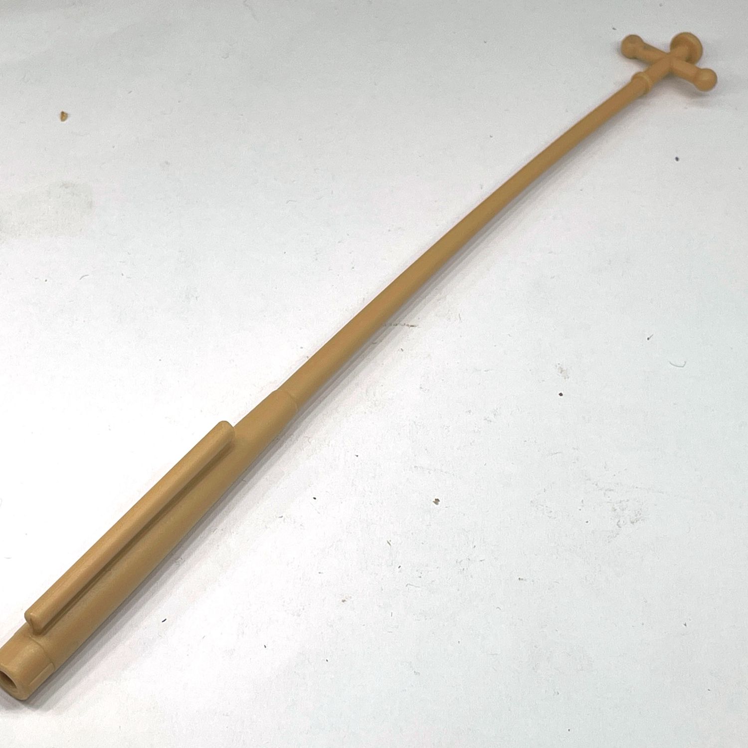 Playmobil mât drapeau beige