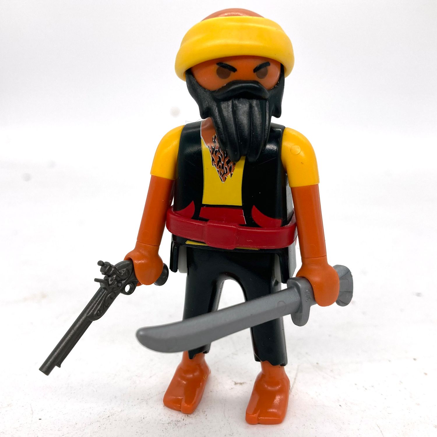 playmobil pirate chauve barbu