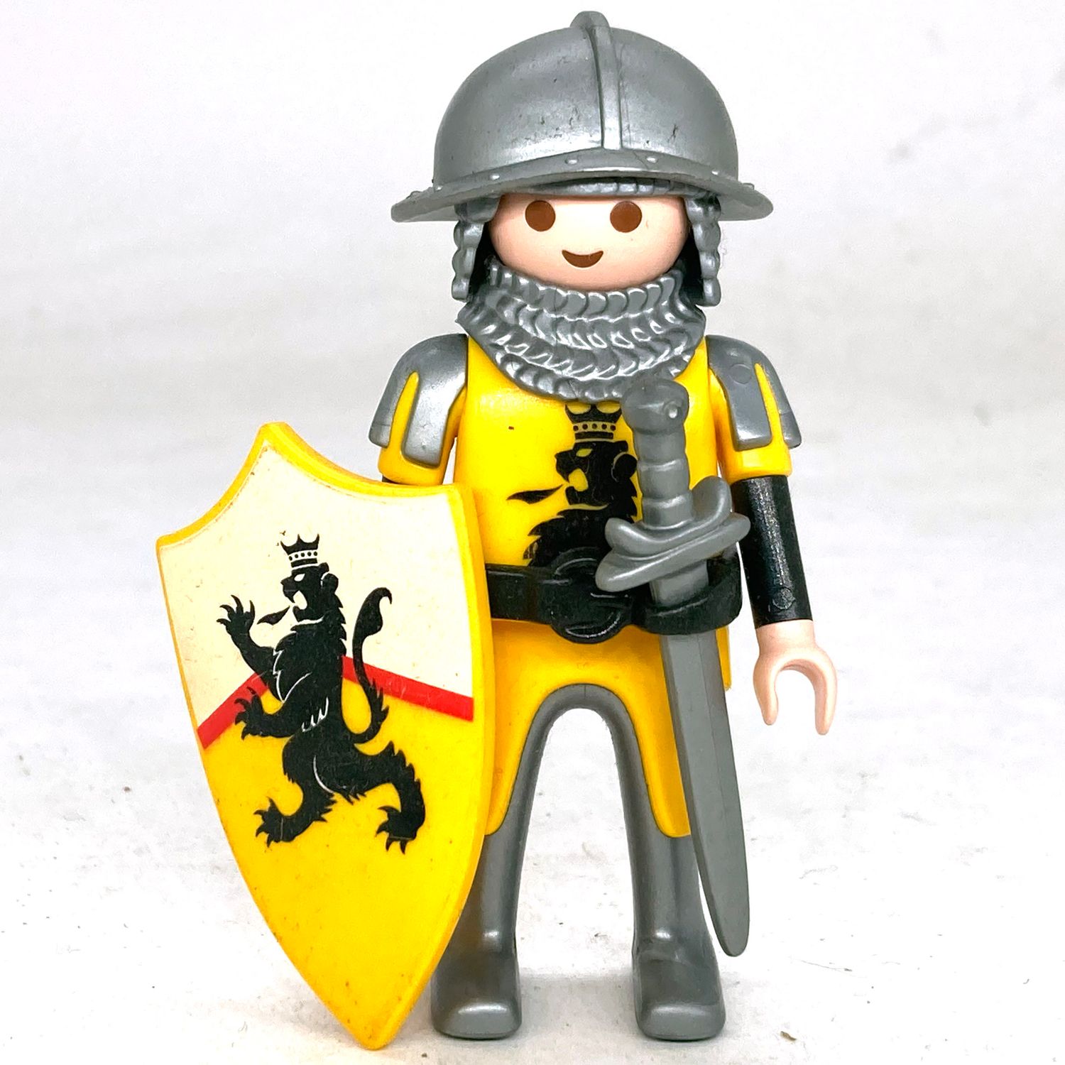 playmobil chevalier lion noir 4