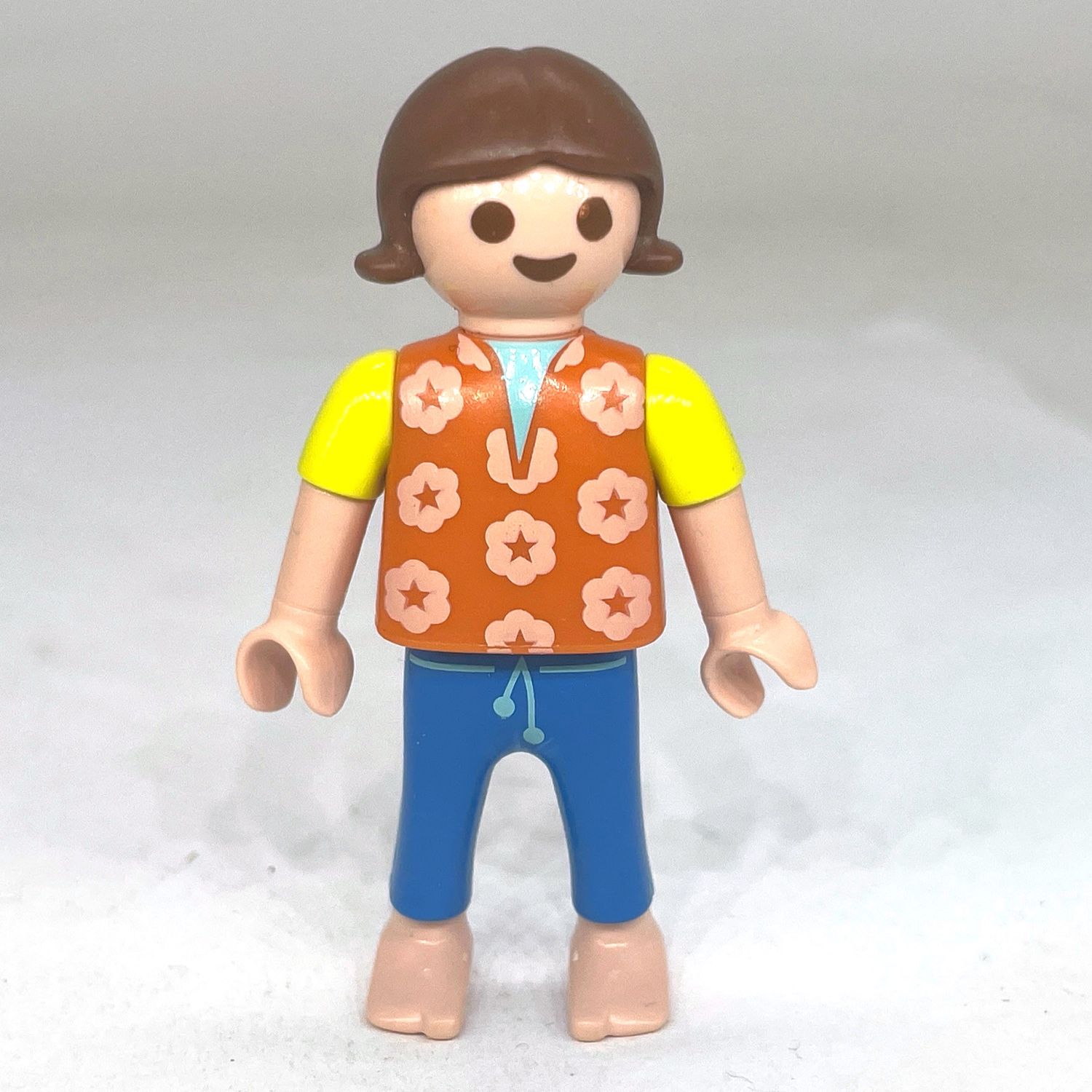 Playmobil enfant fillette fleurie
