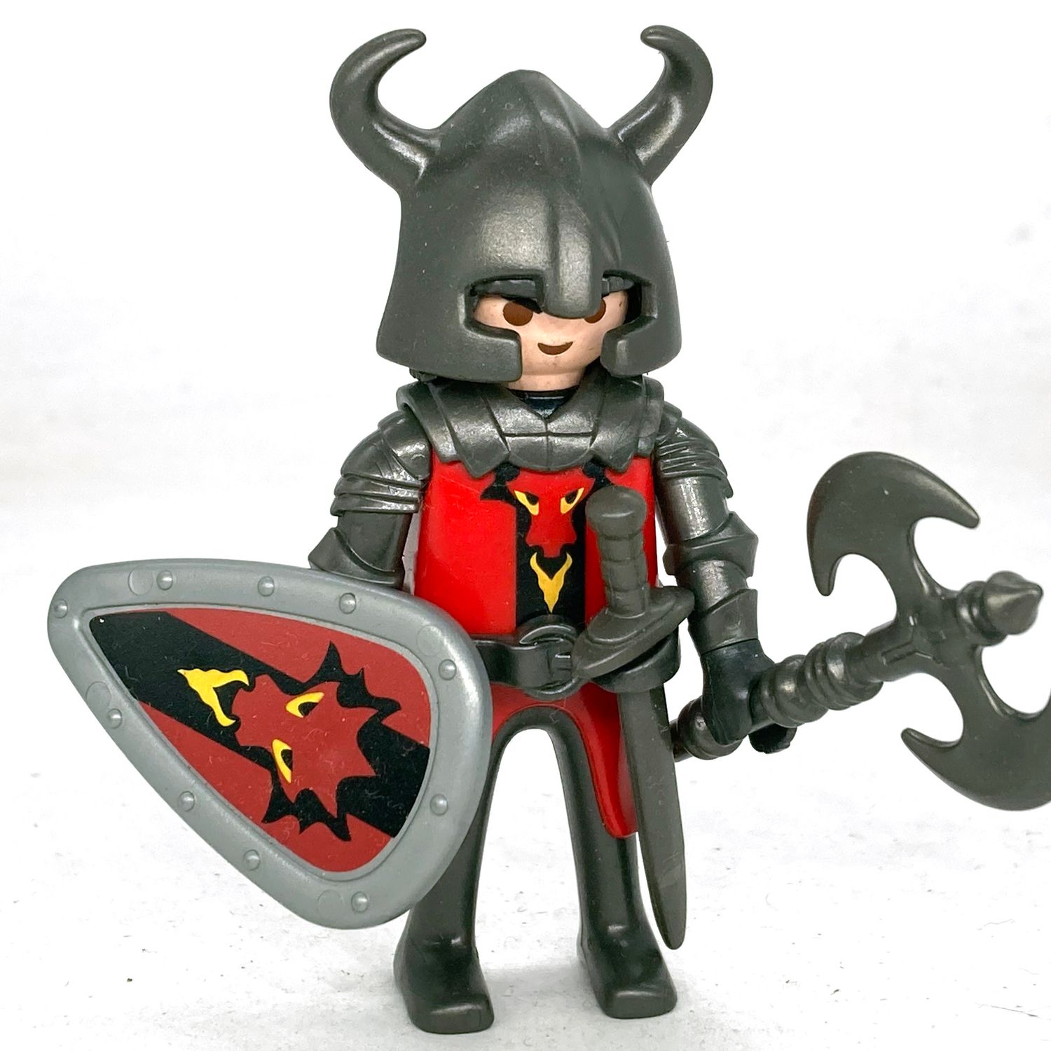 playmobil chevalier dragon rouge 4