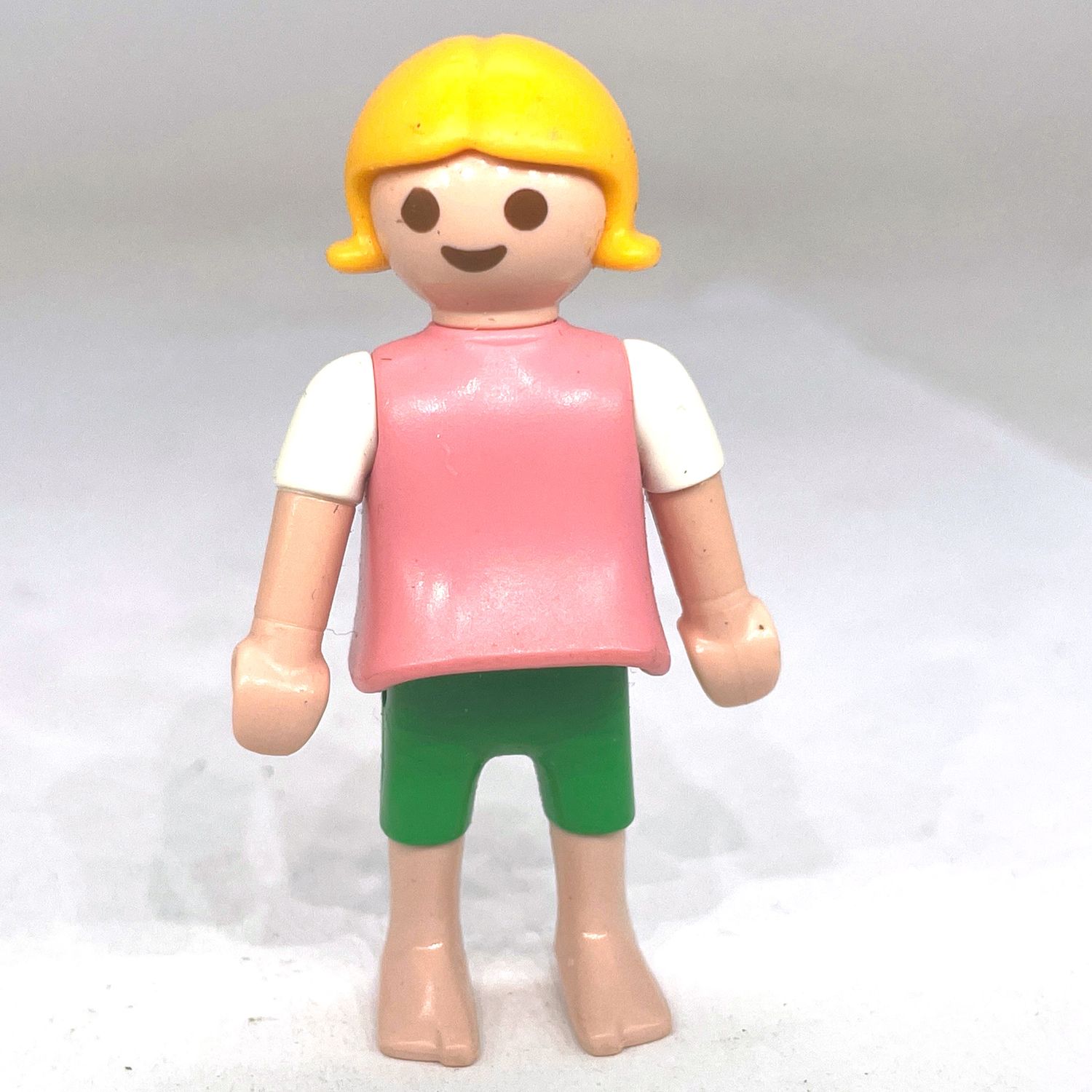 Playmobil enfant fillette rose