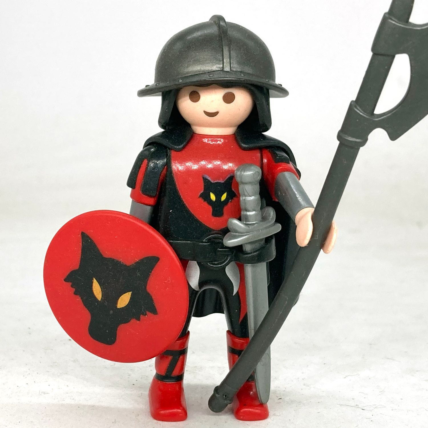 playmobil chevalier loup
