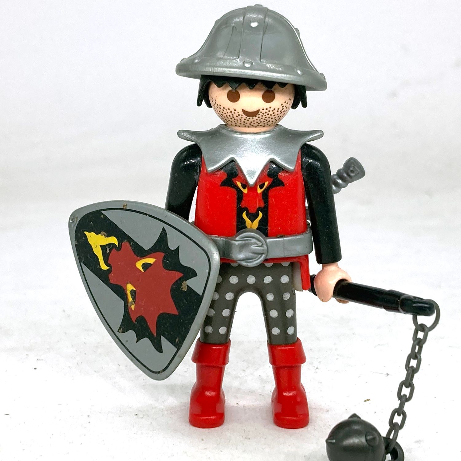 playmobil chevalier dragon rouge 2
