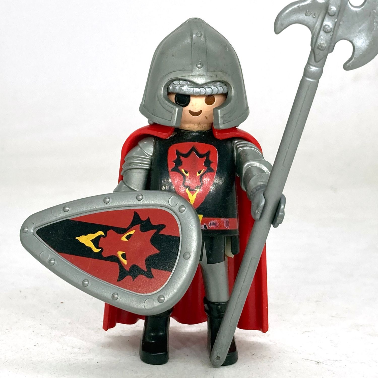 playmobil chevalier dragon rouge 3