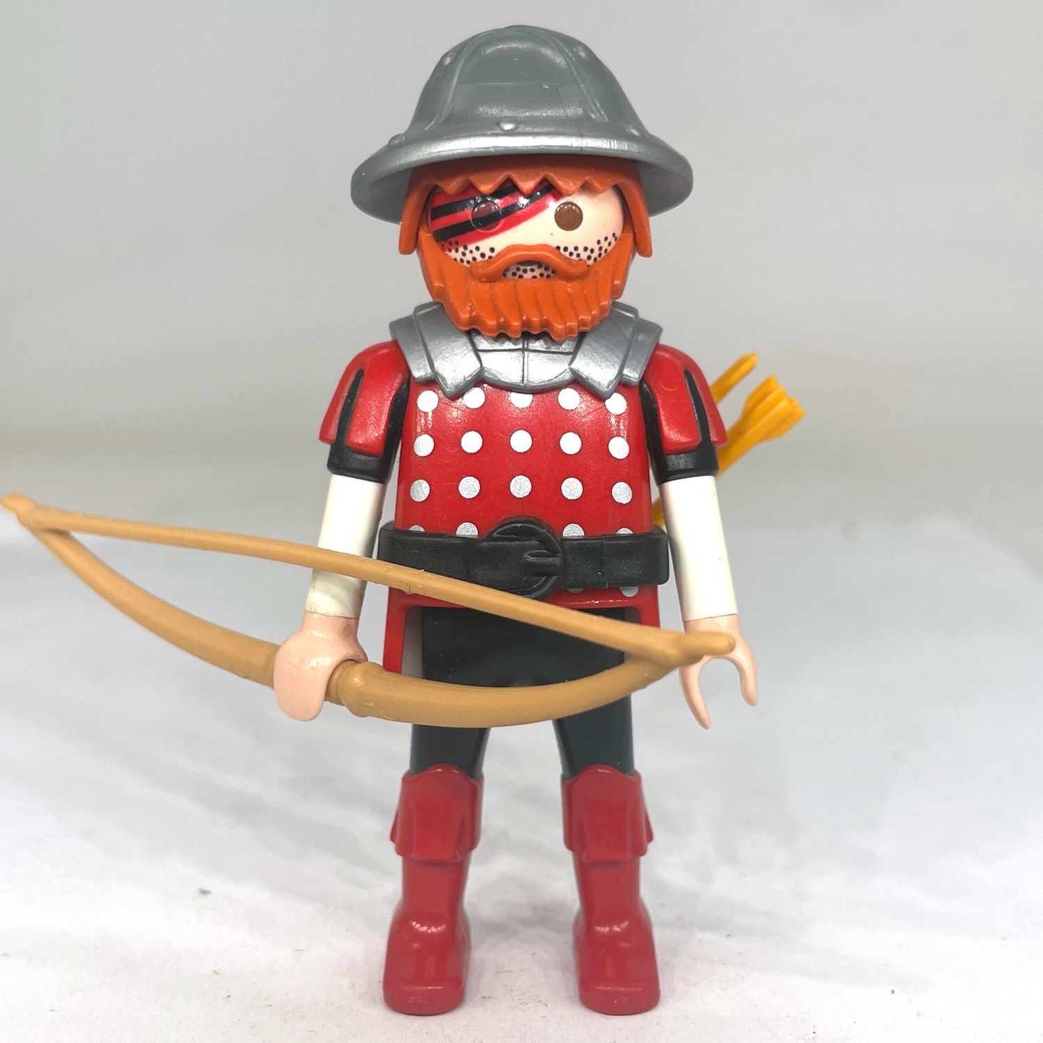 Playmobil chevalier archer rouge