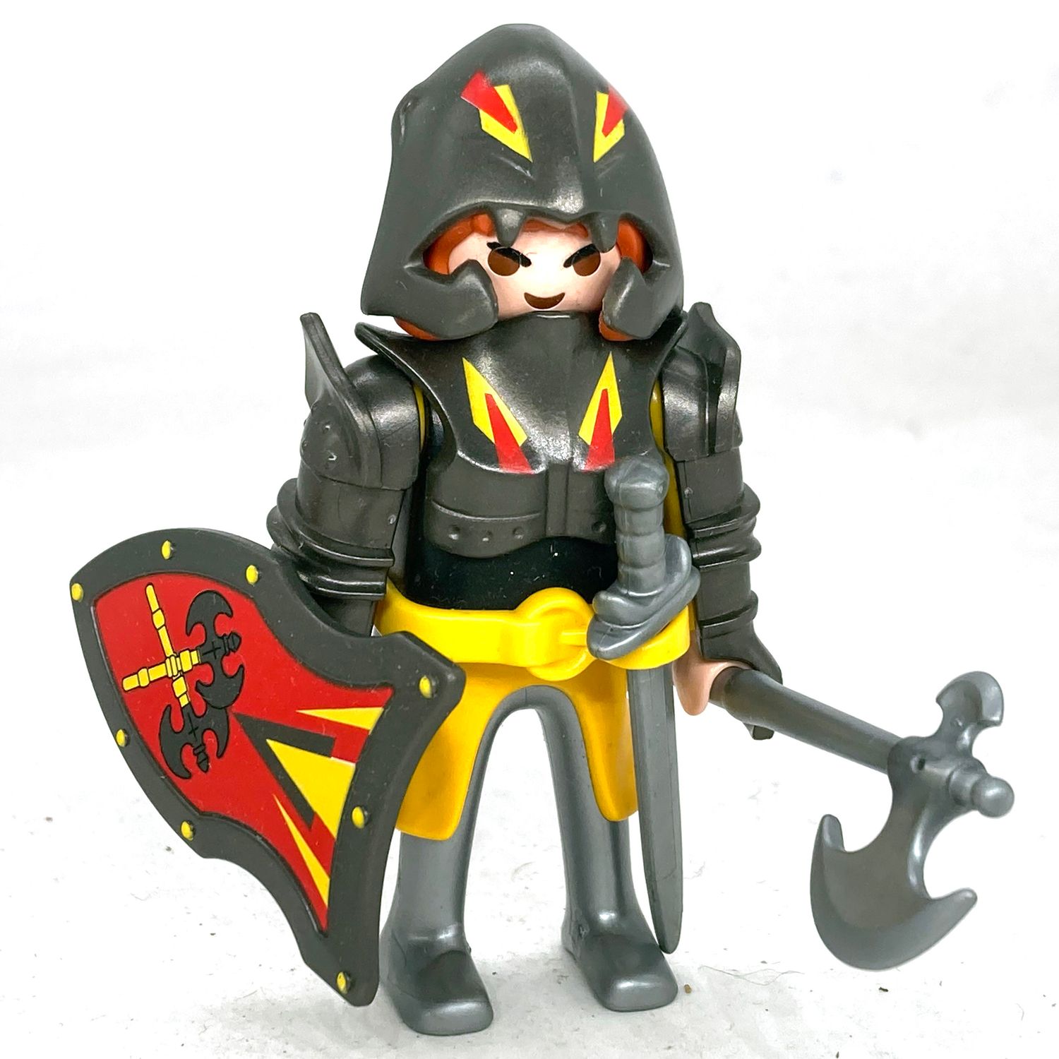 playmobil chevalier flamme jaune 2