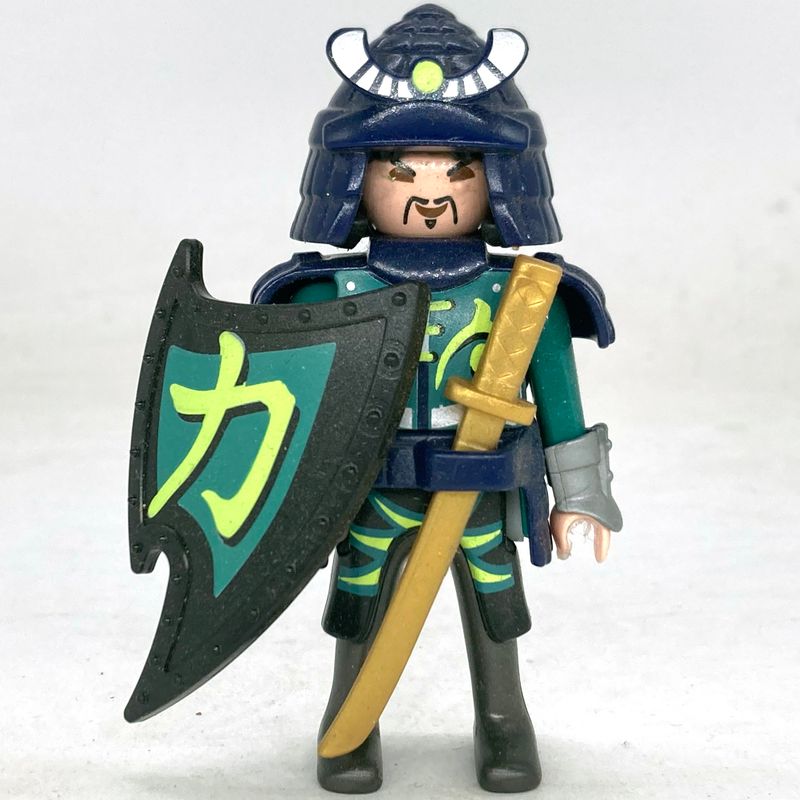 playmobil chevalier samourai marine