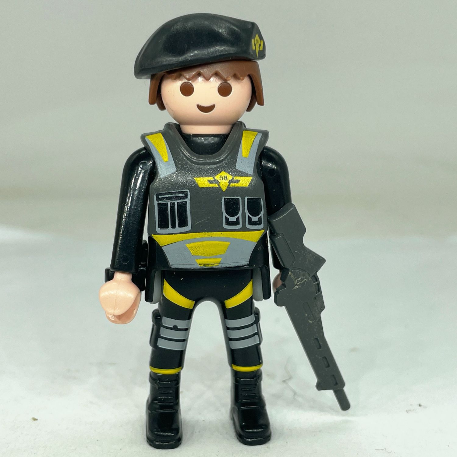 Playmobil policier mitraillette