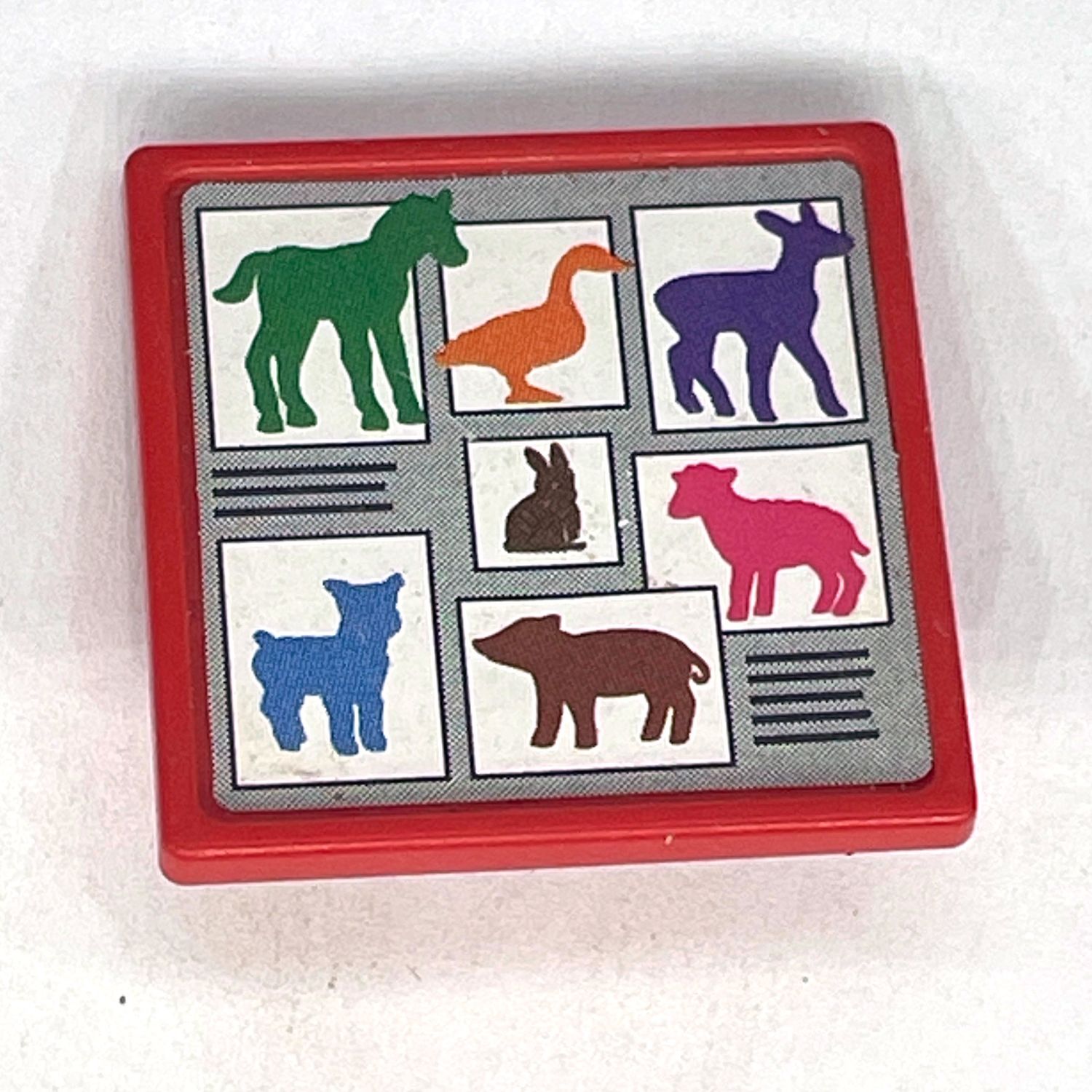 Playmobil affiche panneau animaux