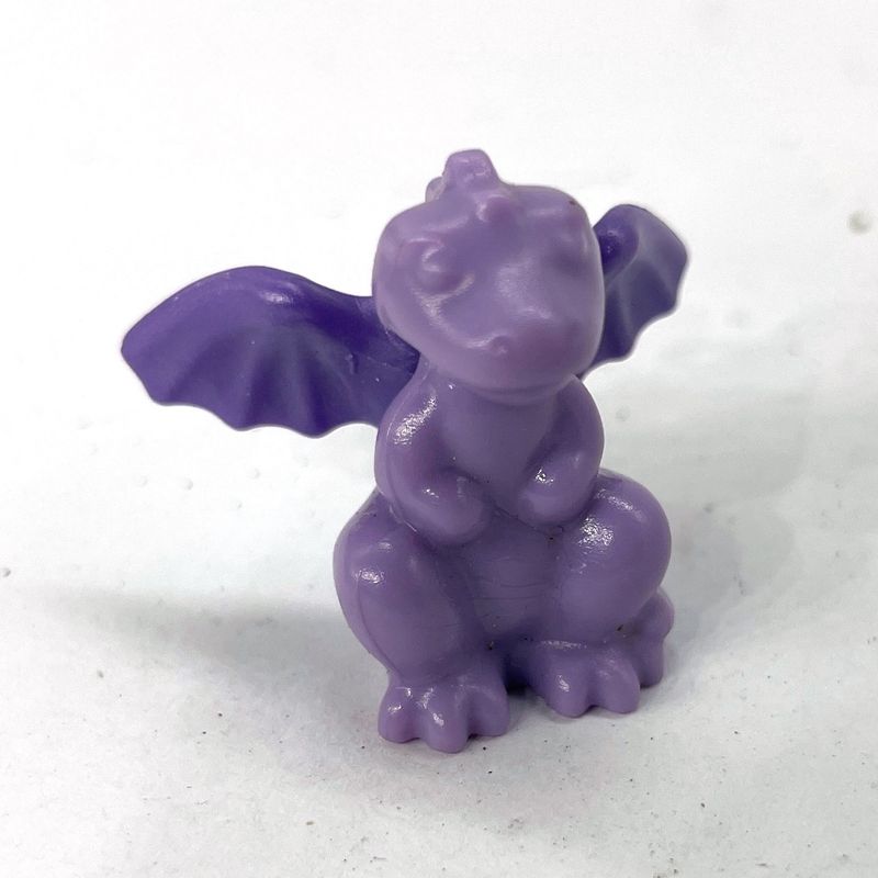 playmobil statuette gargouille violette