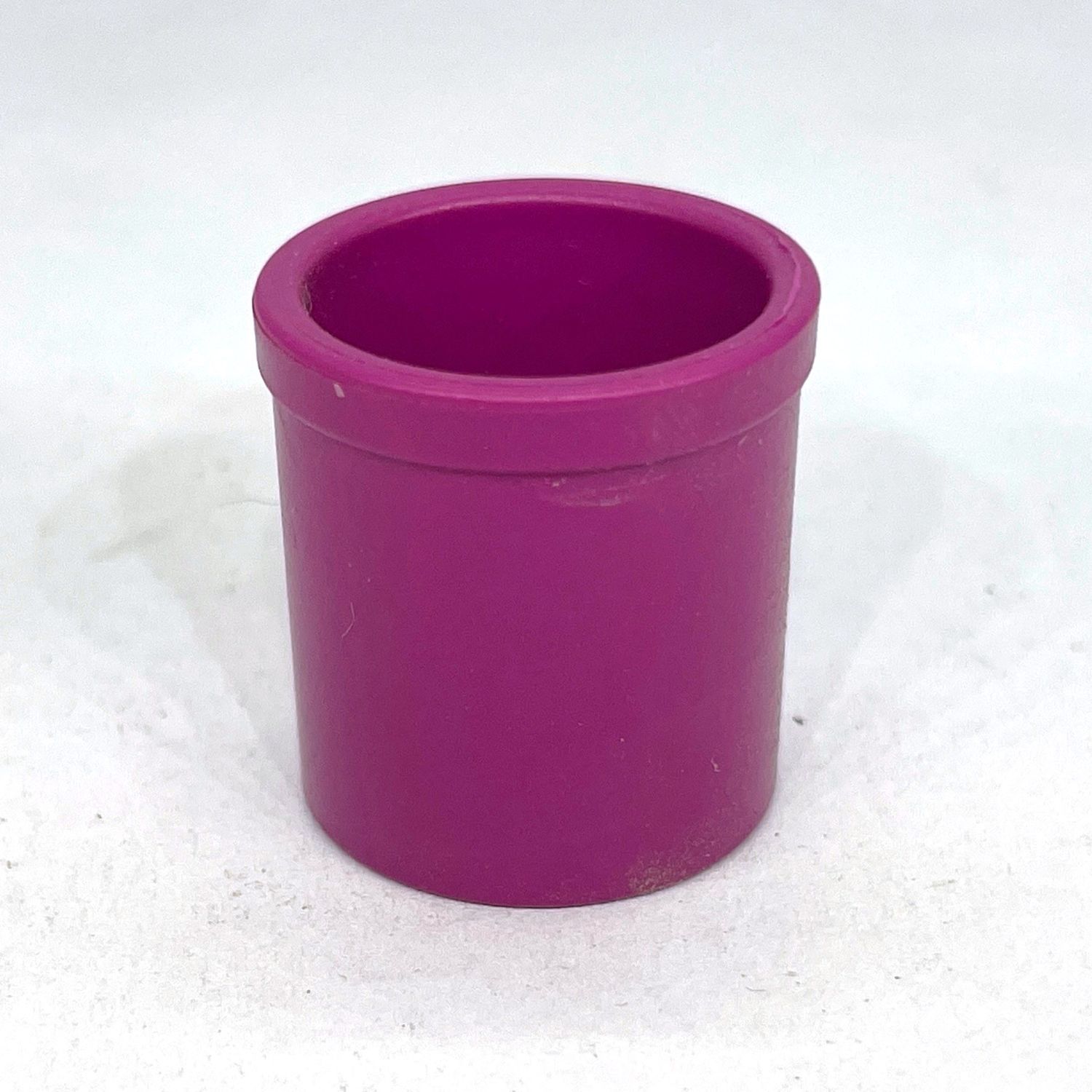 playmobil poubelle corbeille violette