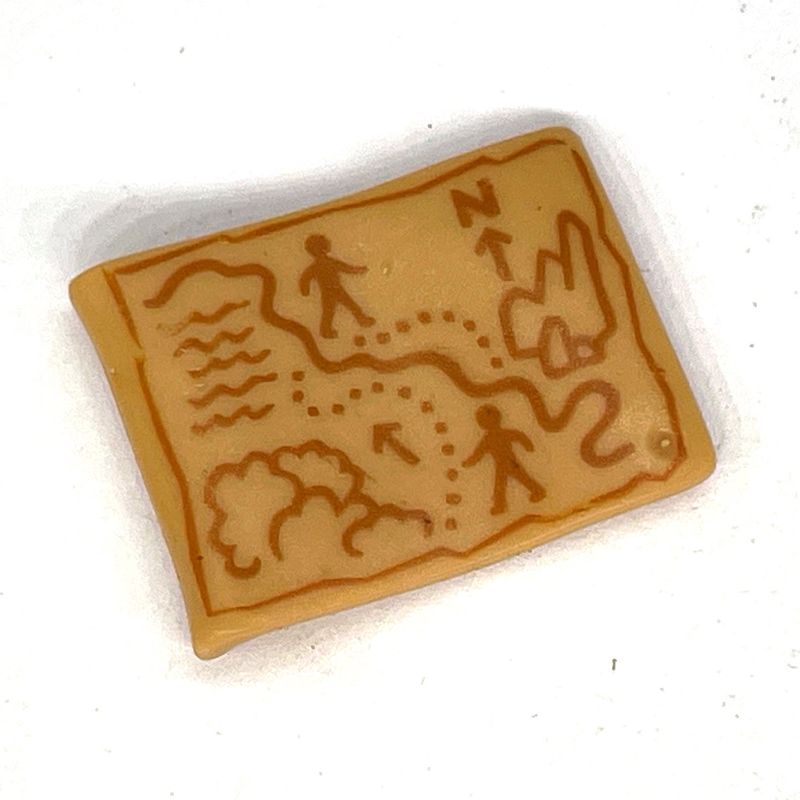 playmobil carte au trésor marron