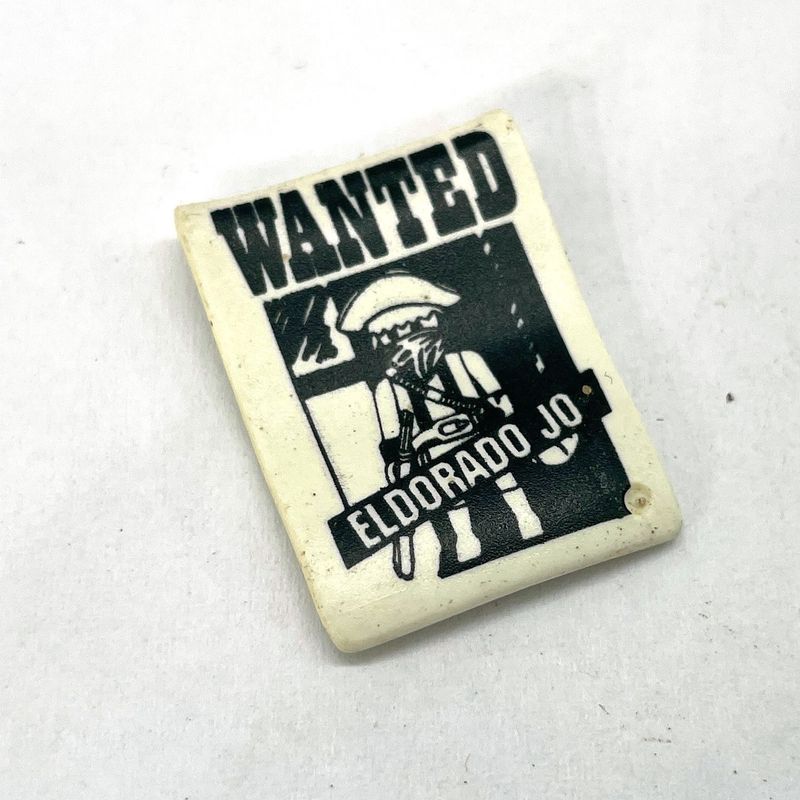playmobil tract affiche wanted bandit