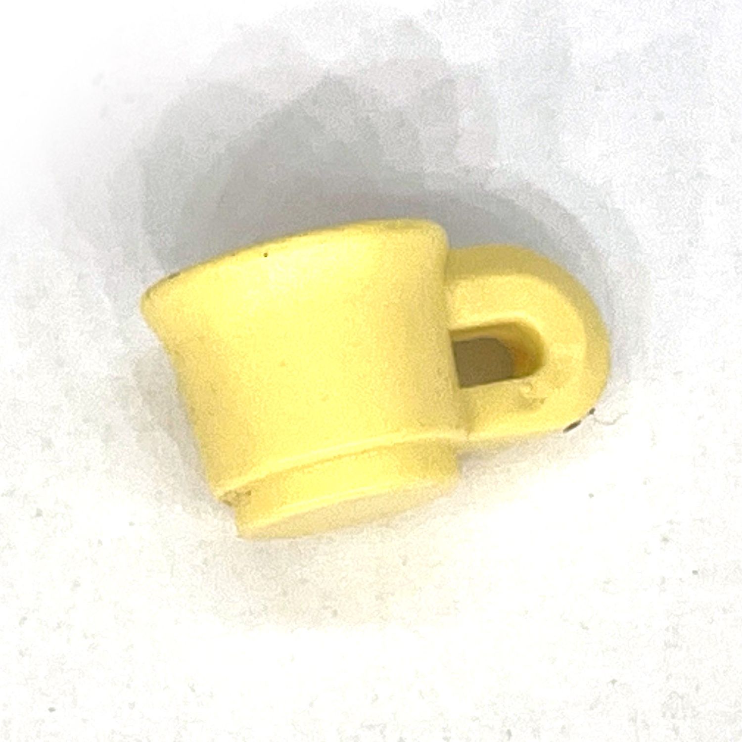 playmobil tasse évasée jaune pâle