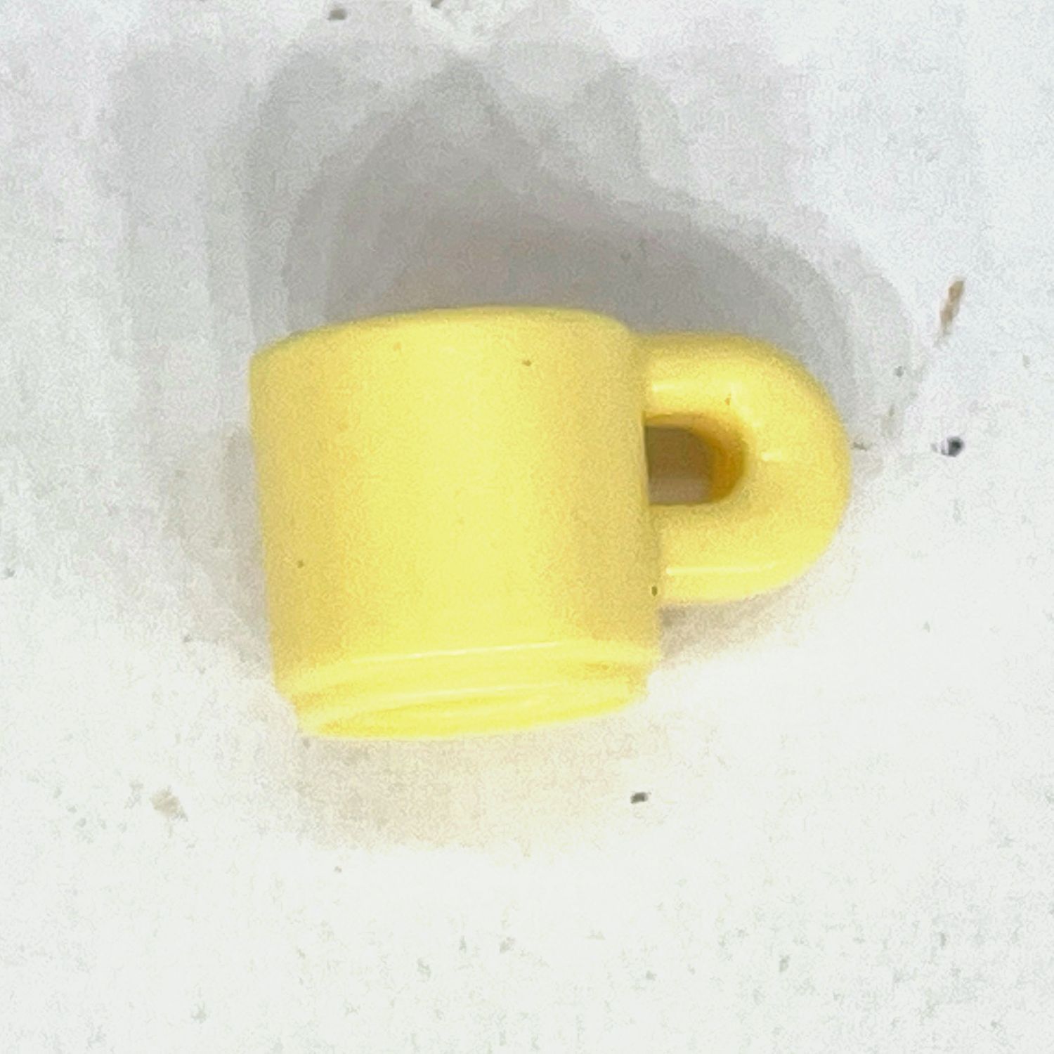 playmobil tasse gobelet jaune pâle