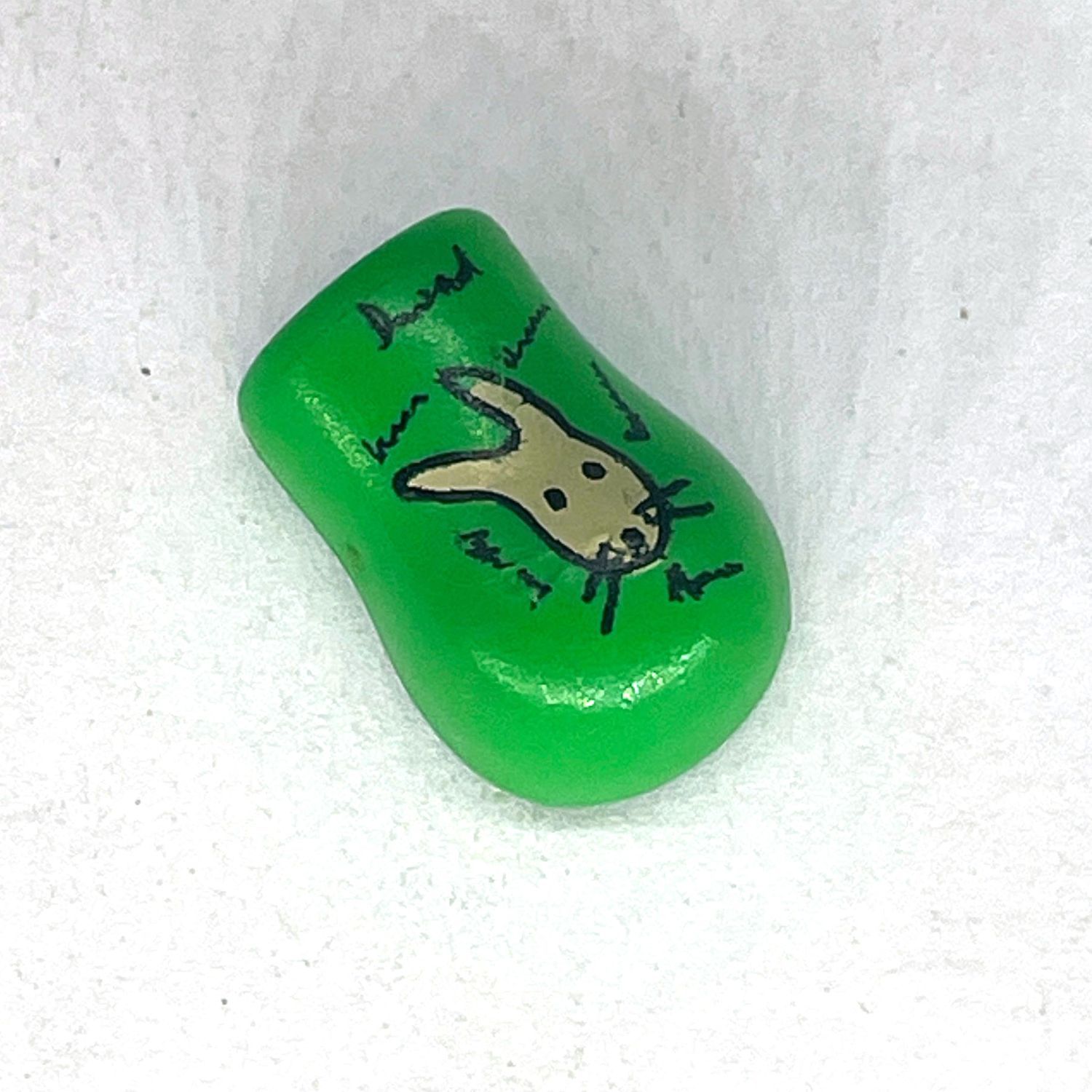 Playmobil plâtre enfant vert