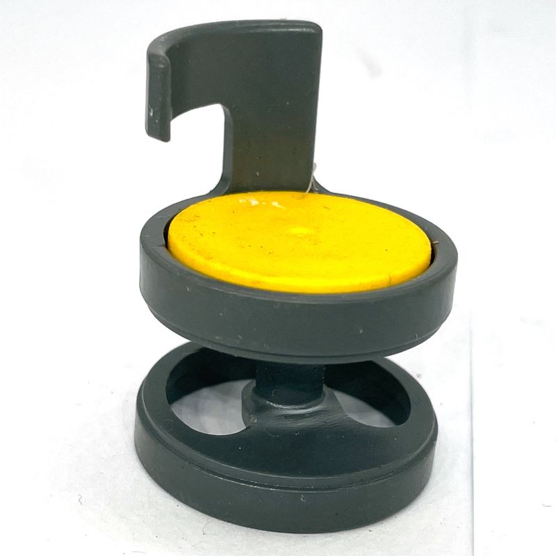 Playmobil chaise design gris jaune