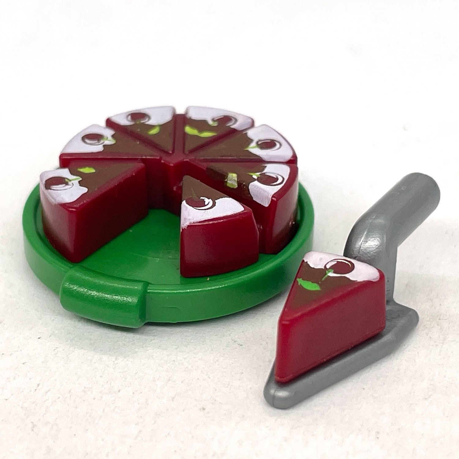 playmobil gâteau en part