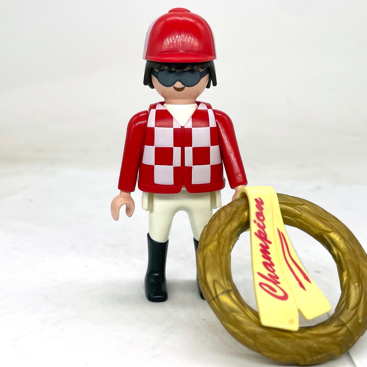 playmobil cavalier champion