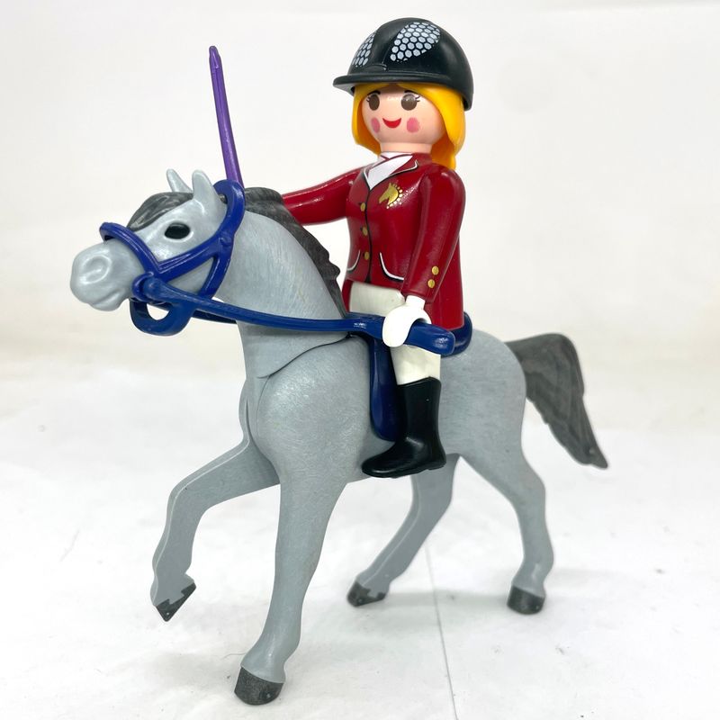 playmobil cavalière bordeaux