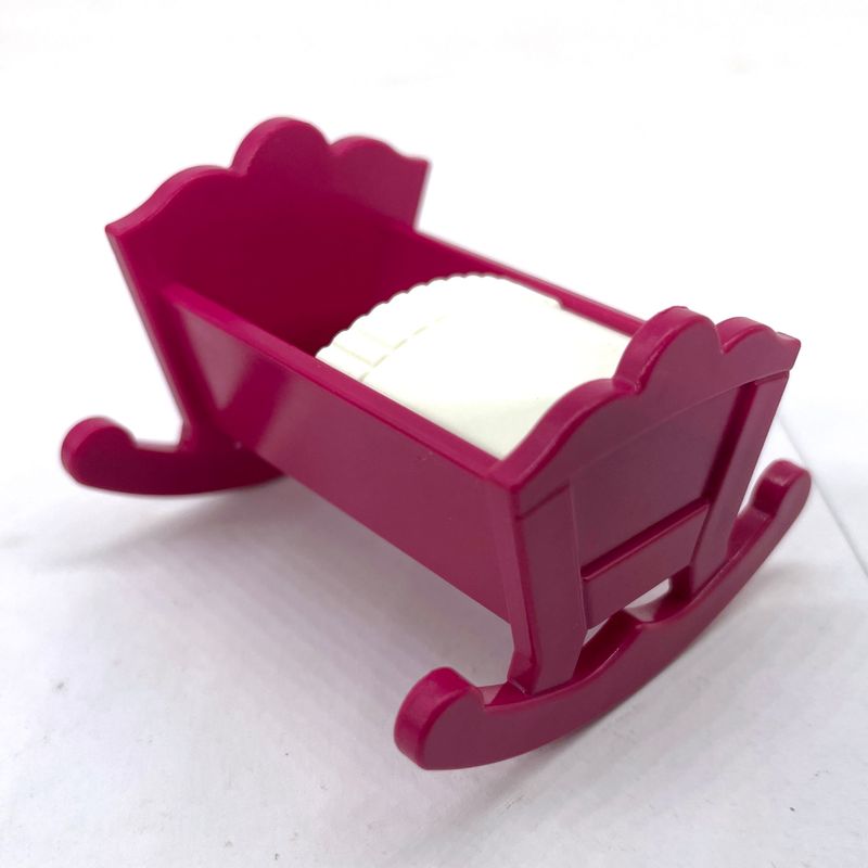 Playmobil lit berceau bébé mauve