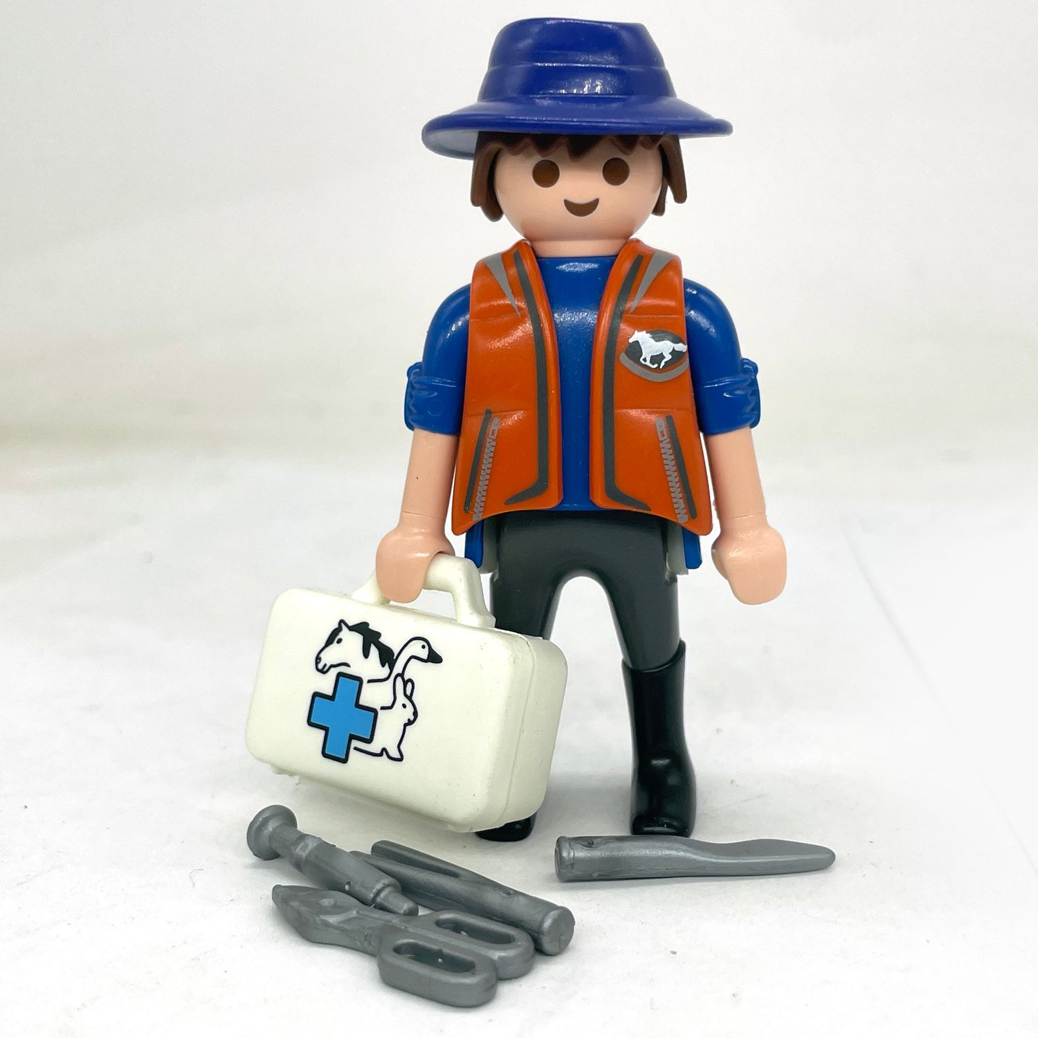 playmobil veterinaire equitation