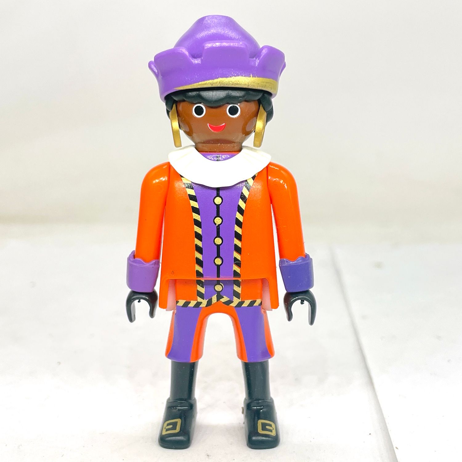 playmobil valet black orange