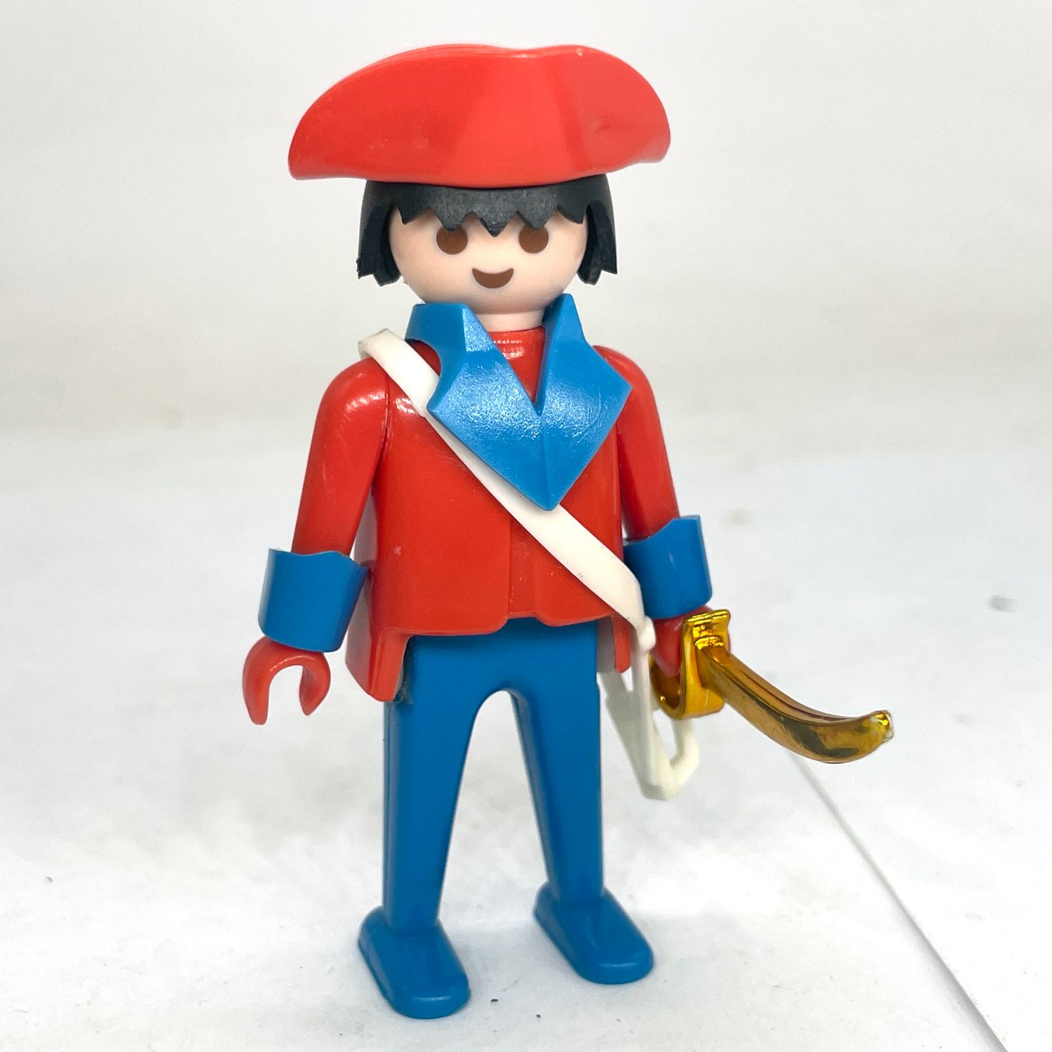 playmobil pirate bleu rouge vintage