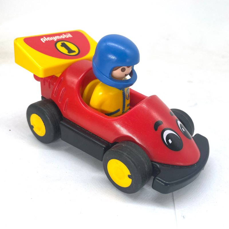 Playmobil 1-2-3 voiture de sport rouge